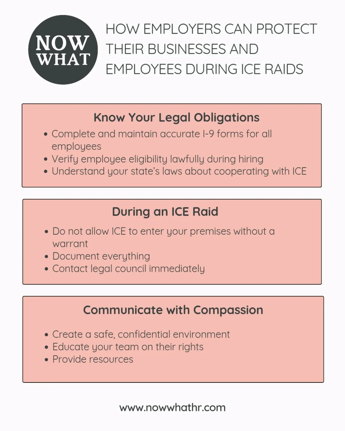 What's unfolding in Los Angeles is extraordinary. While no checklist can solve the fear or disruption that ICE raids bring to our communities, there are still meaningful actions employers can take to stay compliant, protect their teams, and lead with