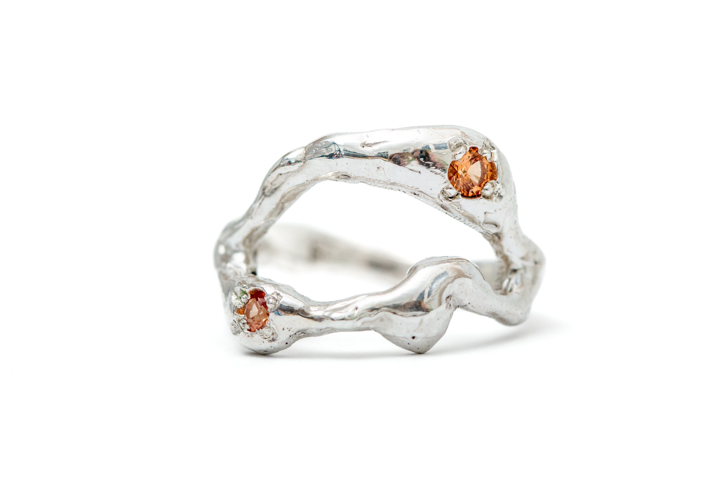 Wavy Ring Orange
