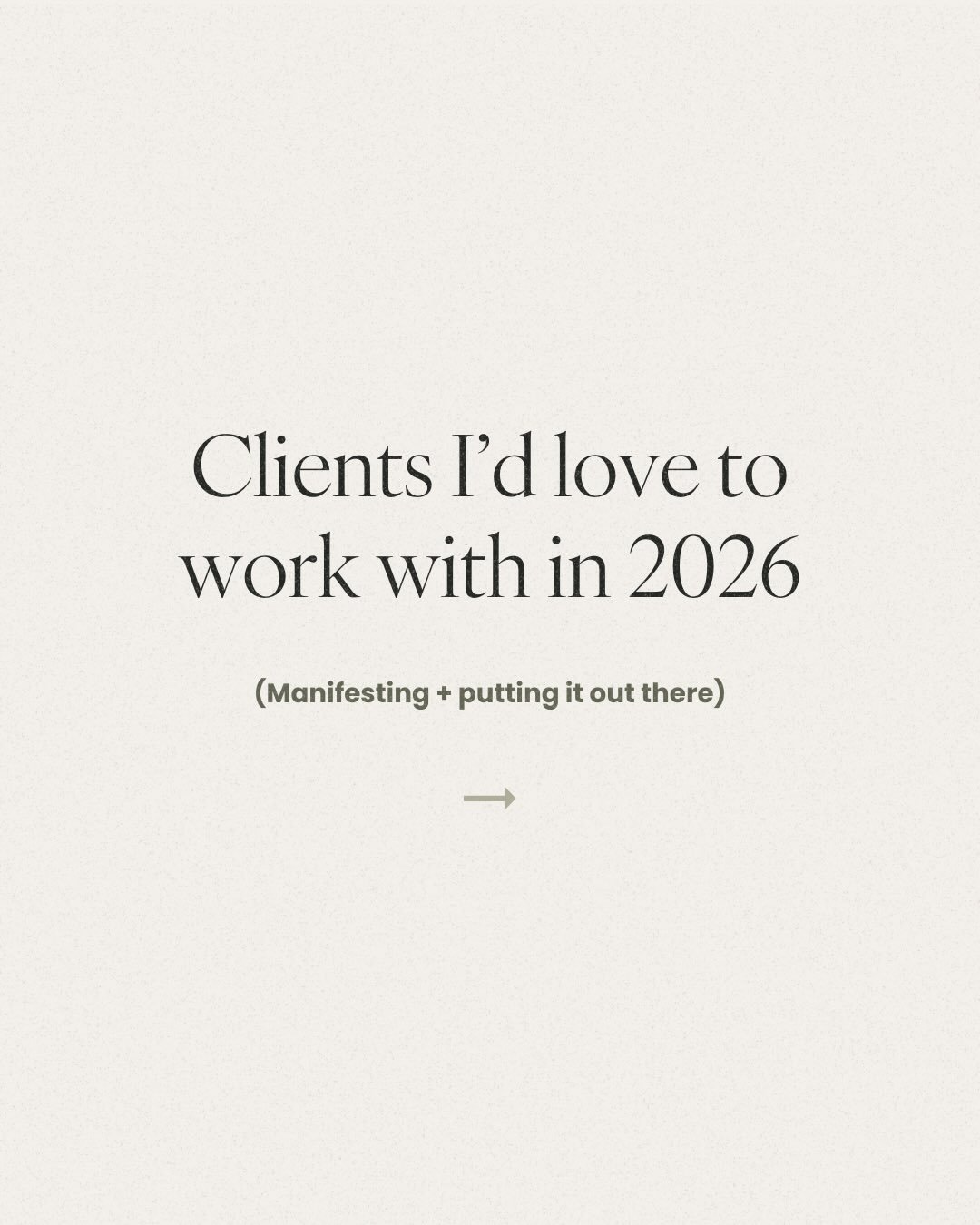 Putting this out there as we look ahead to 2026. Do any of these feel like you?

If you feel like your business has outgrown your current brand or website, this is your sign that it&rsquo;s time to take things to the next level.

Strategic brand and 