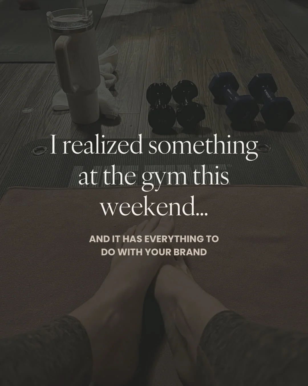 Going to the gym looks a little different for me these days. I have two kids, a full-time job, a business, and about a million other things on my plate. What used to work for me just doesn&rsquo;t fit my life anymore. And that&rsquo;s okay.

Now, jus