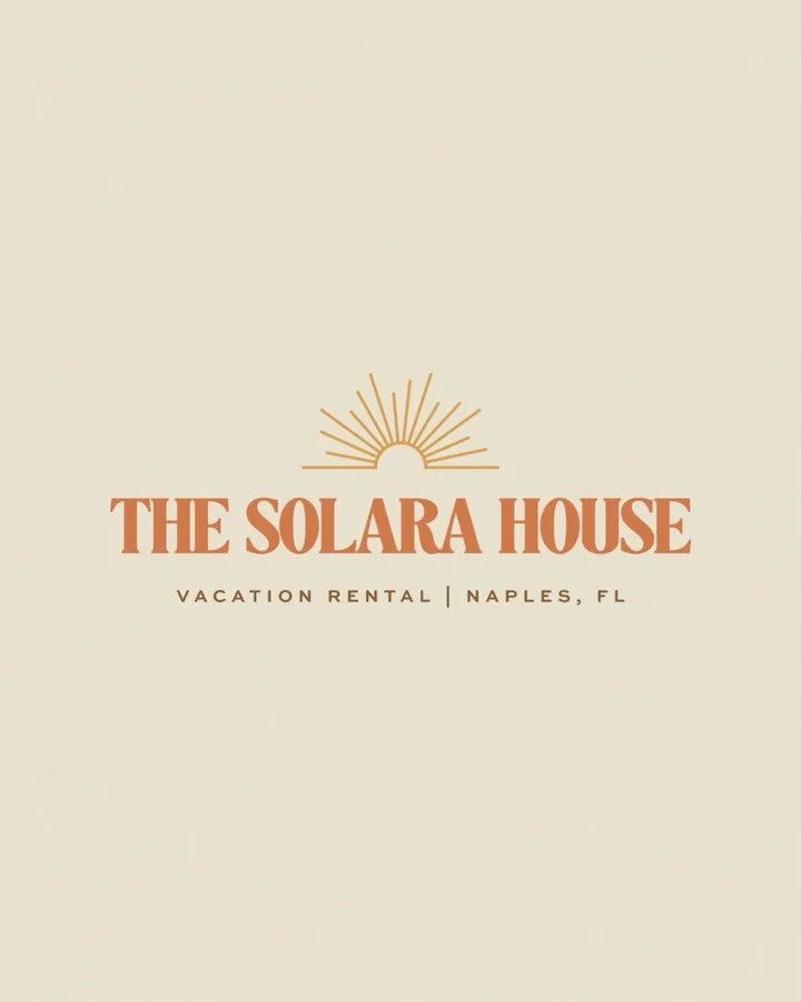 Logo suite for a beach vacation rental. I can actually feel the warmth of the sun on my face. 😍☀️🏝️

#logosuite #colorfulbranding #vacationrentalbranding #brandidentity #boldbranding