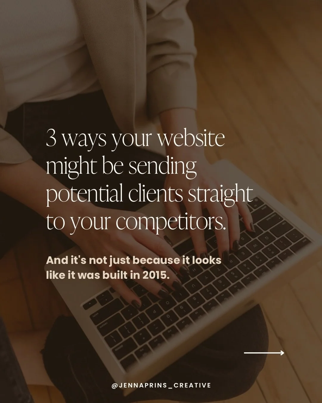 Your website might be costing you more than you think. And I&rsquo;m not just talking about the cost of redesigning it. I&rsquo;m talking about the potential clients who leave because they can&rsquo;t figure out what you do, can&rsquo;t find what the