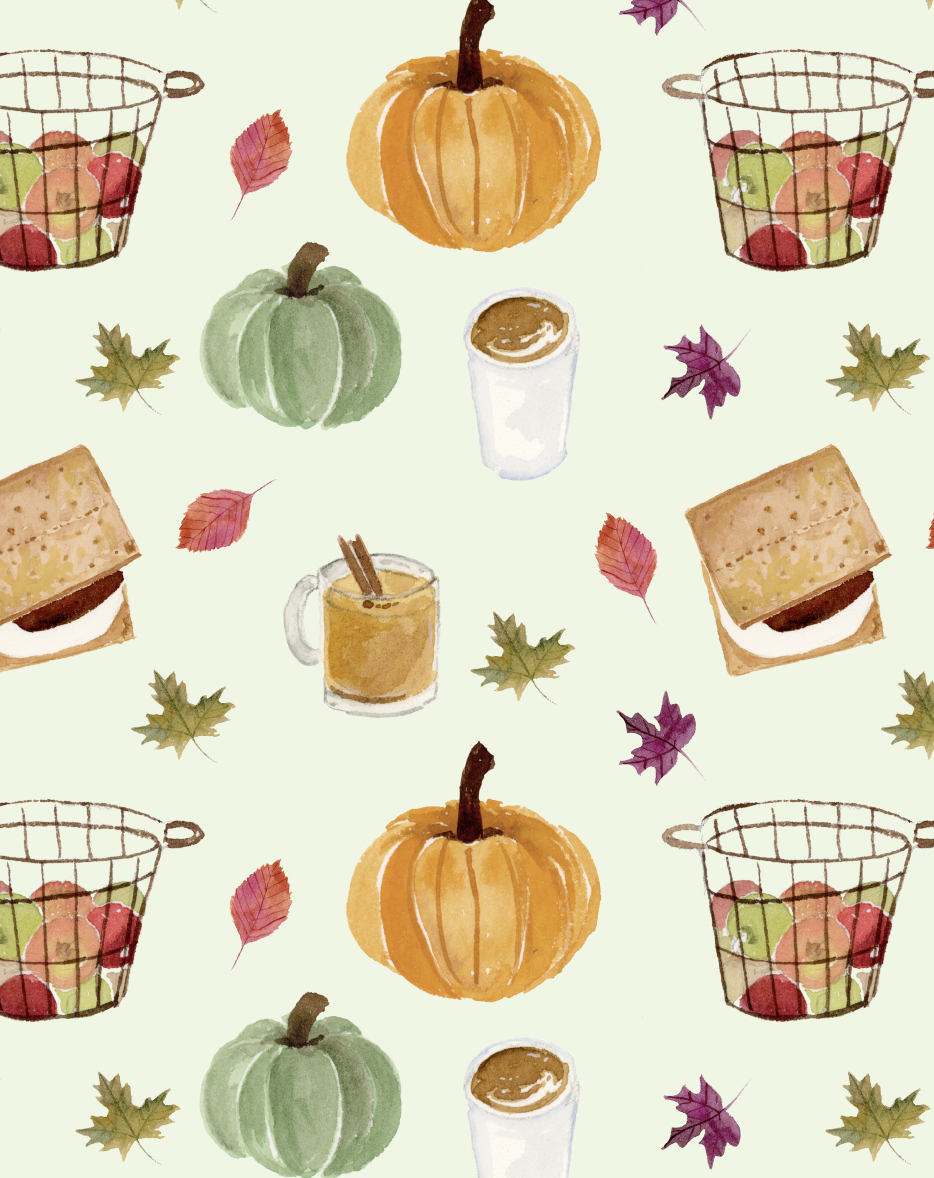 Fall Vibes Seamless