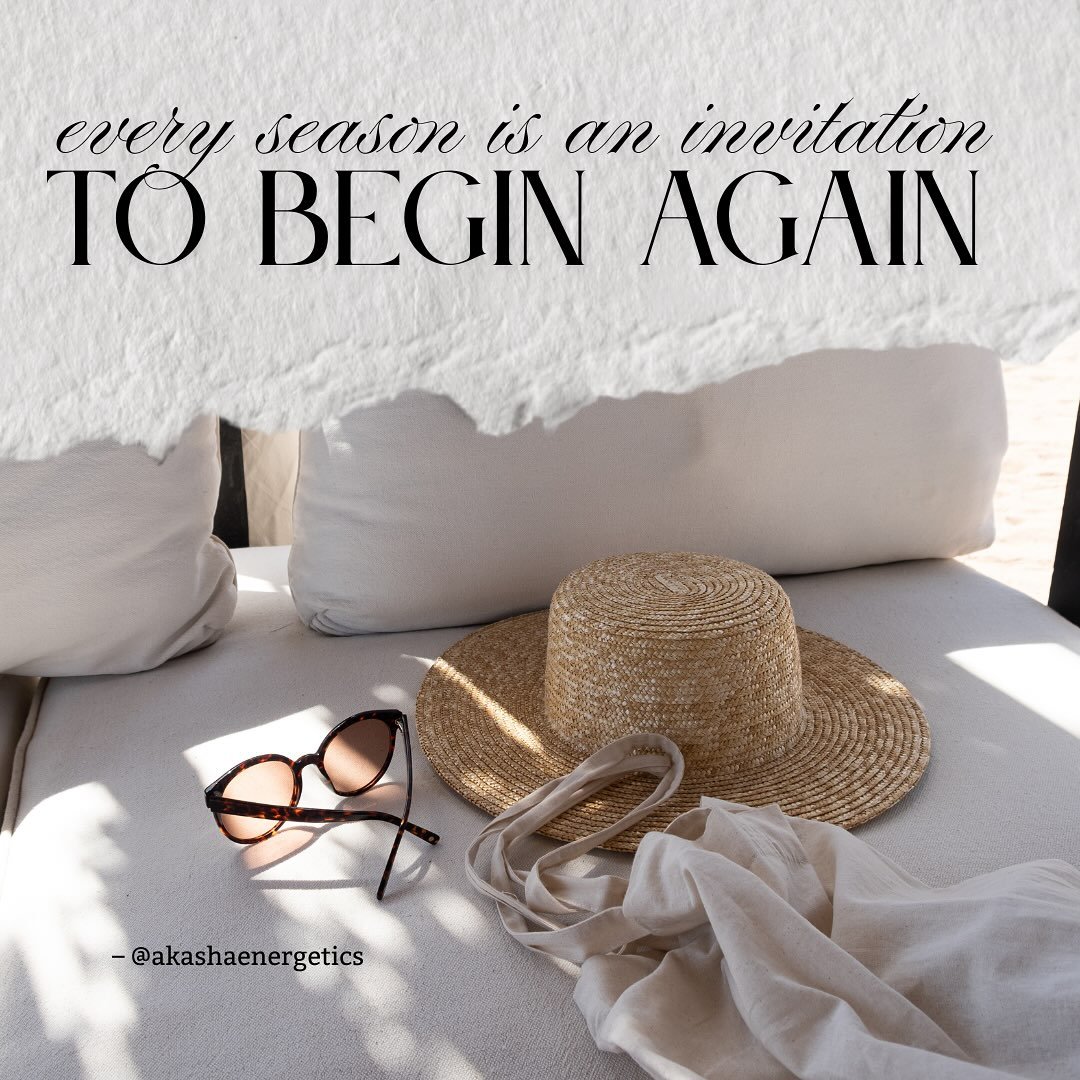 To release what no longer fits
To call in what your soul is craving
To realign your energy with your truth

If your spirit is craving a reset &mdash; this is your reminder:

💫 You are allowed to start fresh.
💫 You are allowed to receive support.
💫