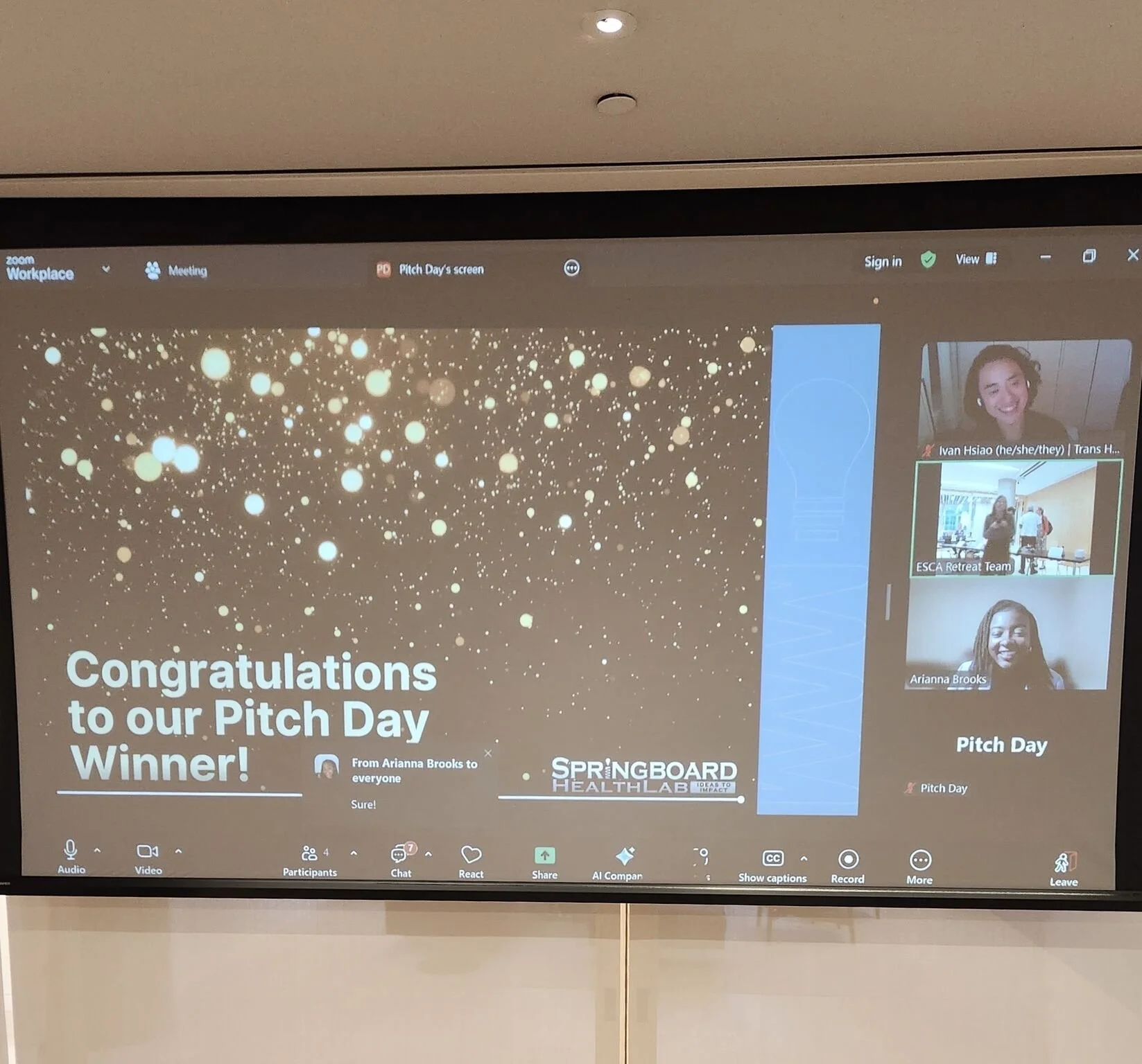 Springboard HealthLab Selects Trans Health HQ as Winner of 2025 Pitch Day