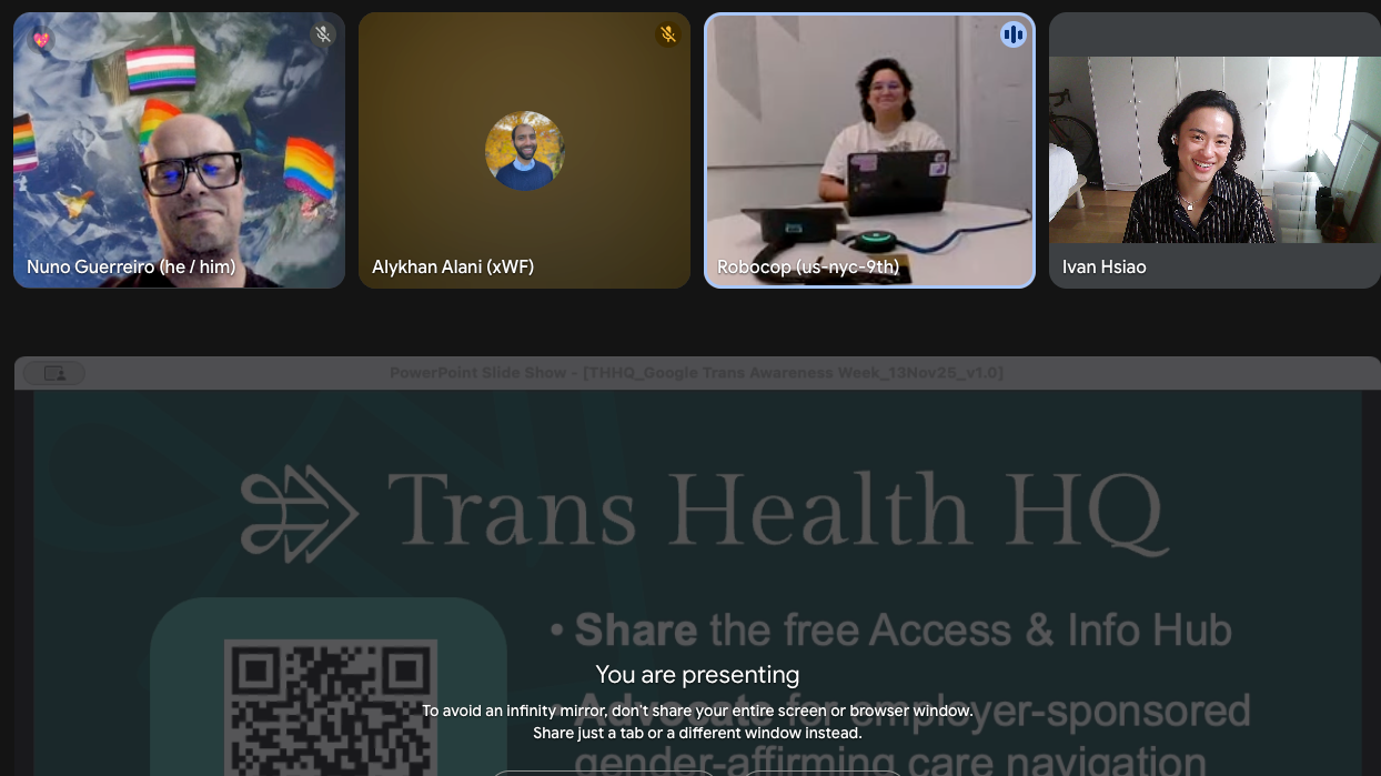Google Highlights Trans Health HQ for Trans Awareness Week
