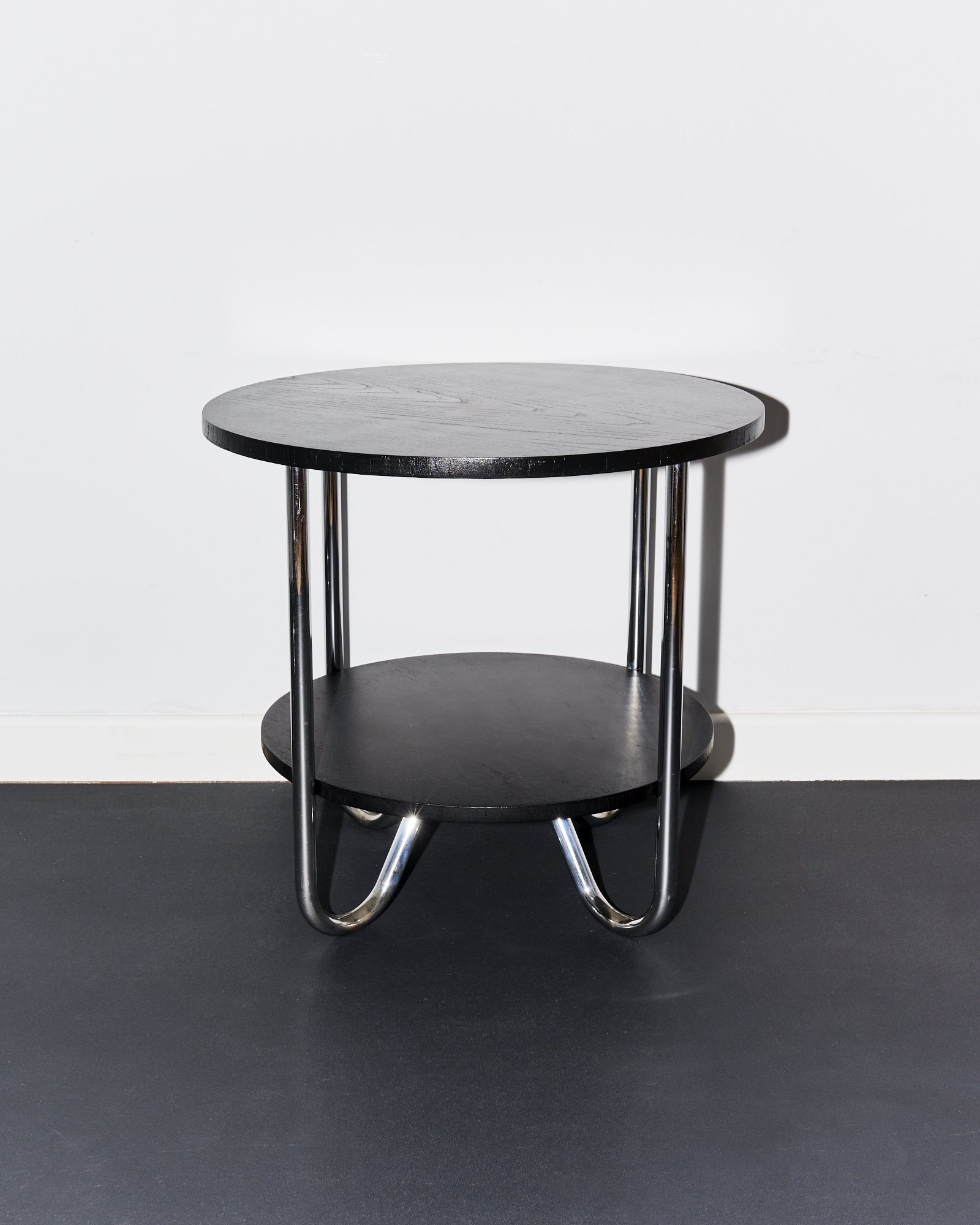 bauhaus.side.table.chrome.wood.black.1930.marcel.breuer.functionalist.1950.mcm 4.jpg