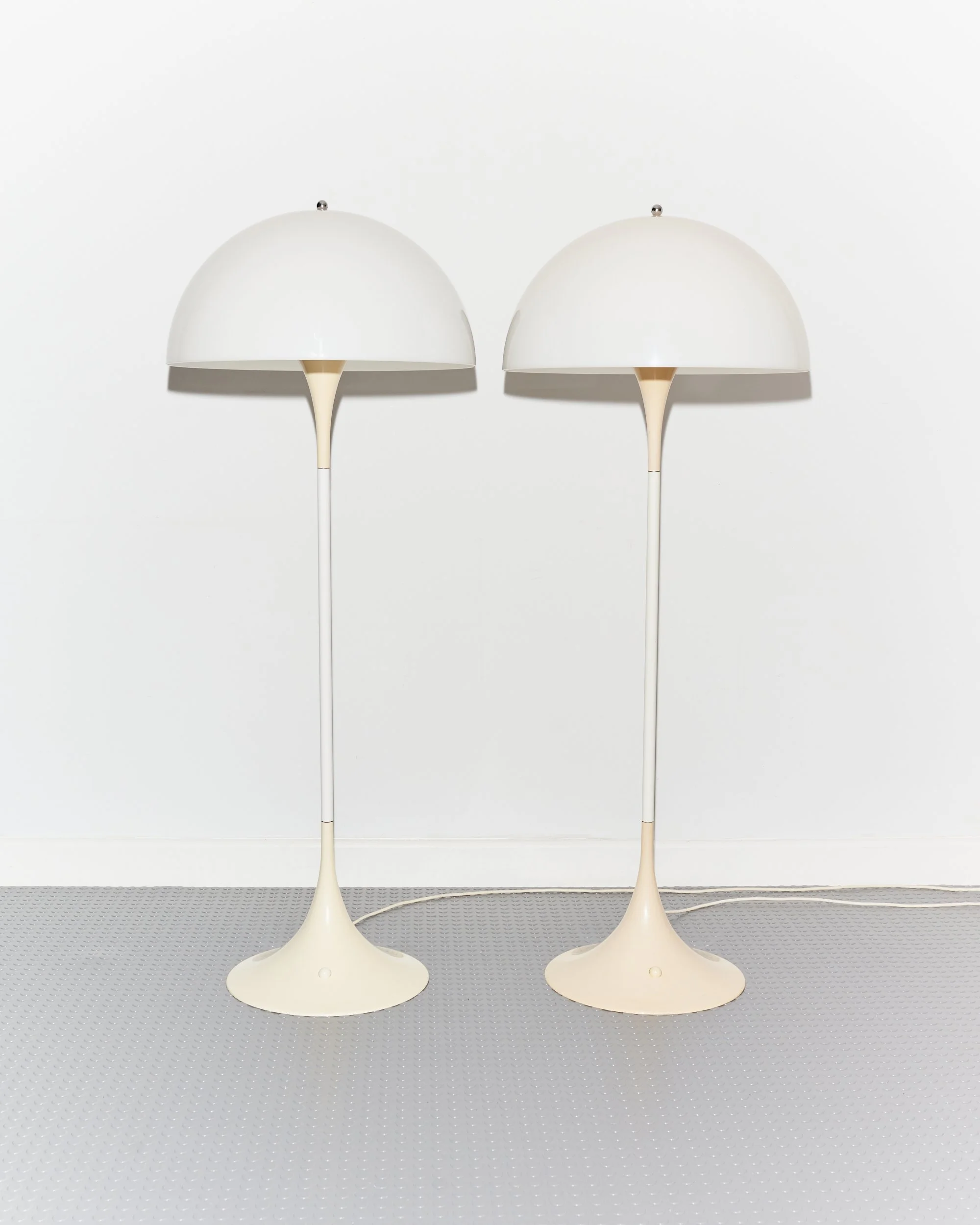 Vintage 'Panthella' Floor Lamp by Verner Panton for Danish Louis Poulsen C.1971 Space Age