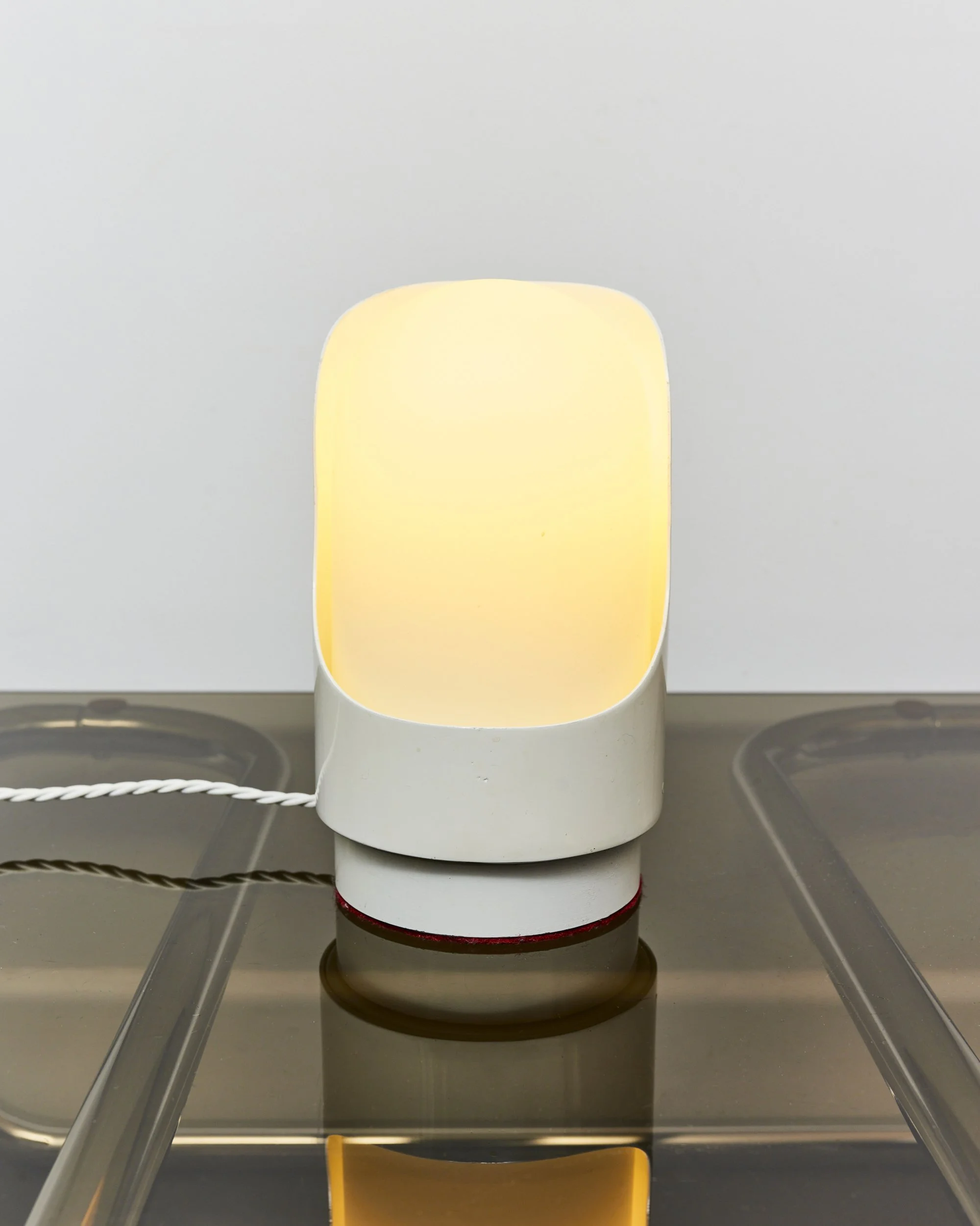 valenti.luce.ecolight.table.lamp.glass.1970.space.age 1.jpg