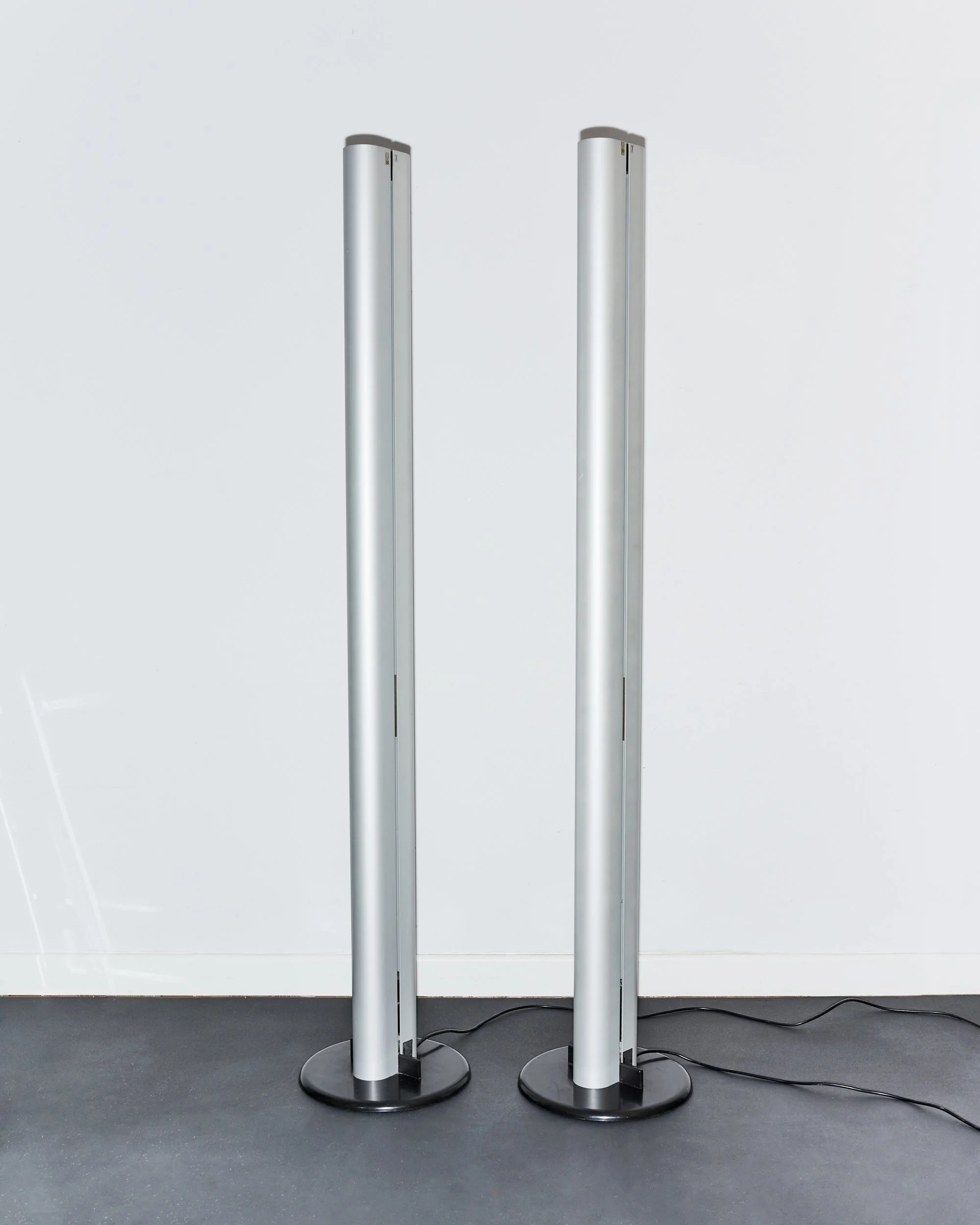 Pair of 'Megaron' Uplighter Floor Lamps by Gianfranco Frattini for Artemide C.1980