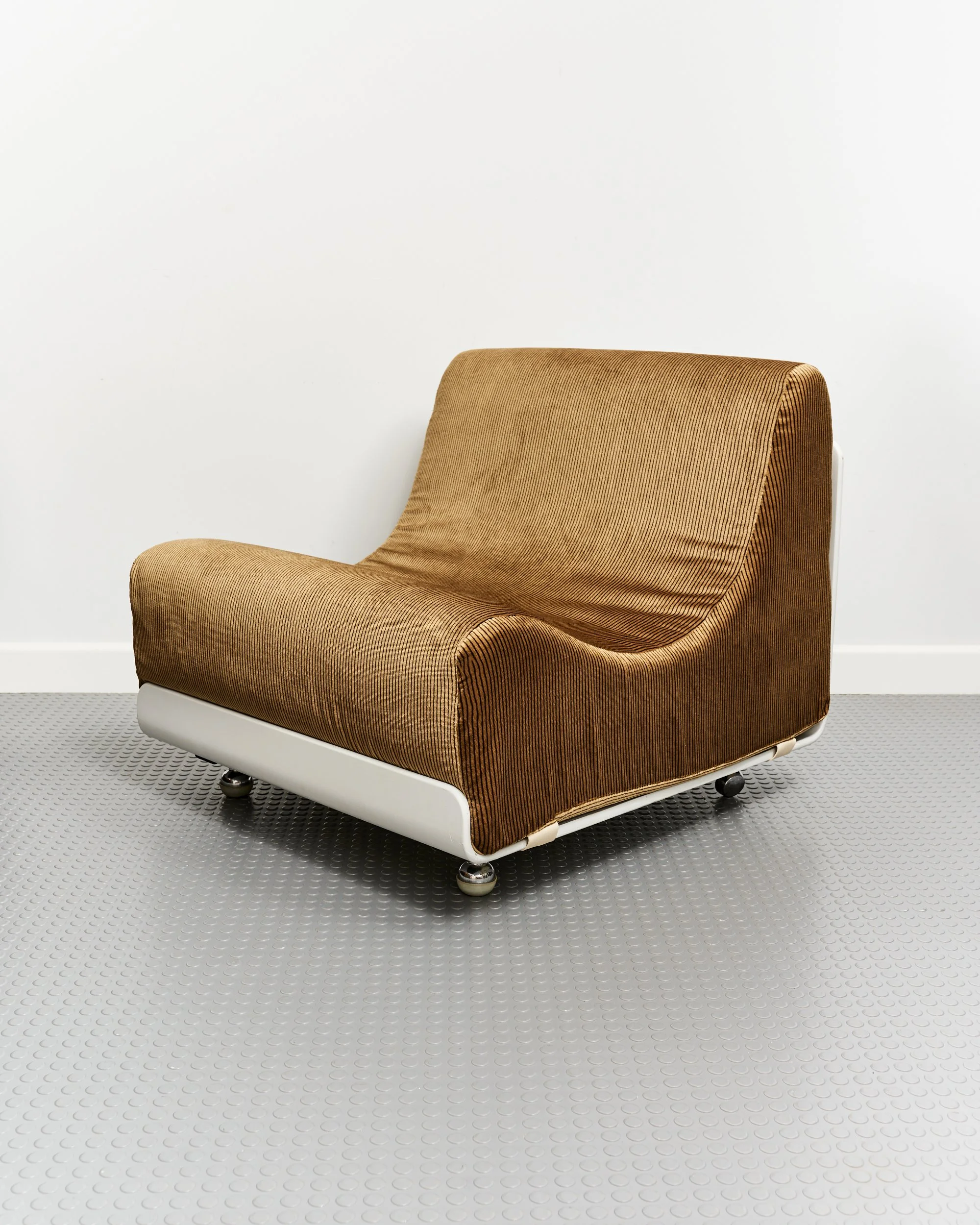 Vintage Modular 'Orbis' Lounge Chair by Luigi Colani for German COR C.1970 Space Age
