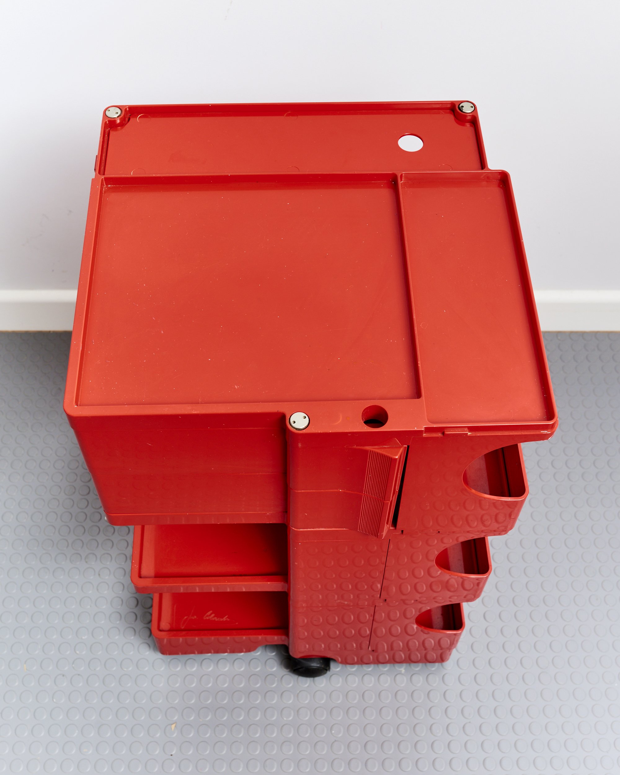 vintage.red.joe.colombo.boby.trolley.bieffe.plast.1970 4.jpg