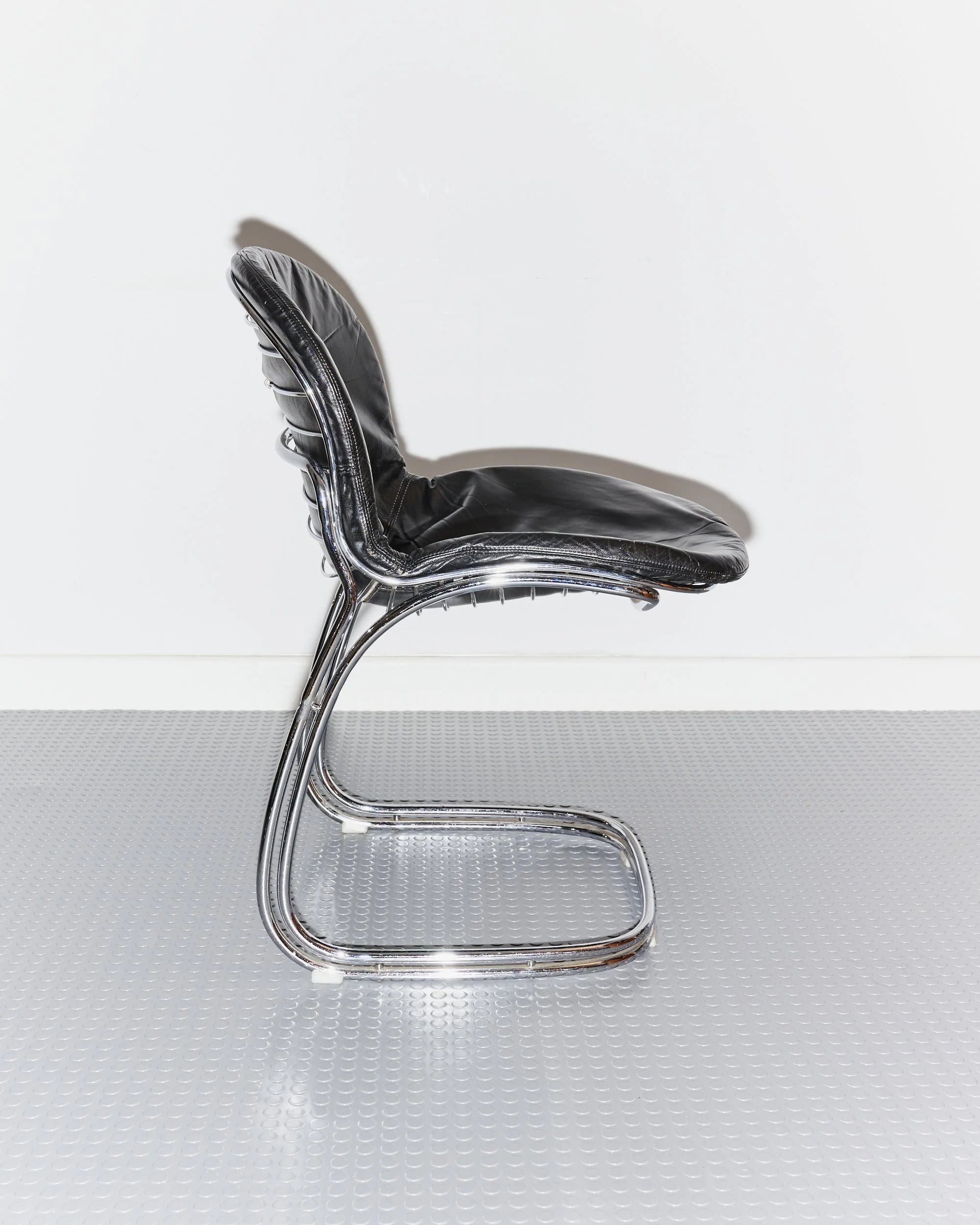 gastone.rinaldi.sabrina.chrome.leather.dining.chairs.rima.italy.1970 6.jpg