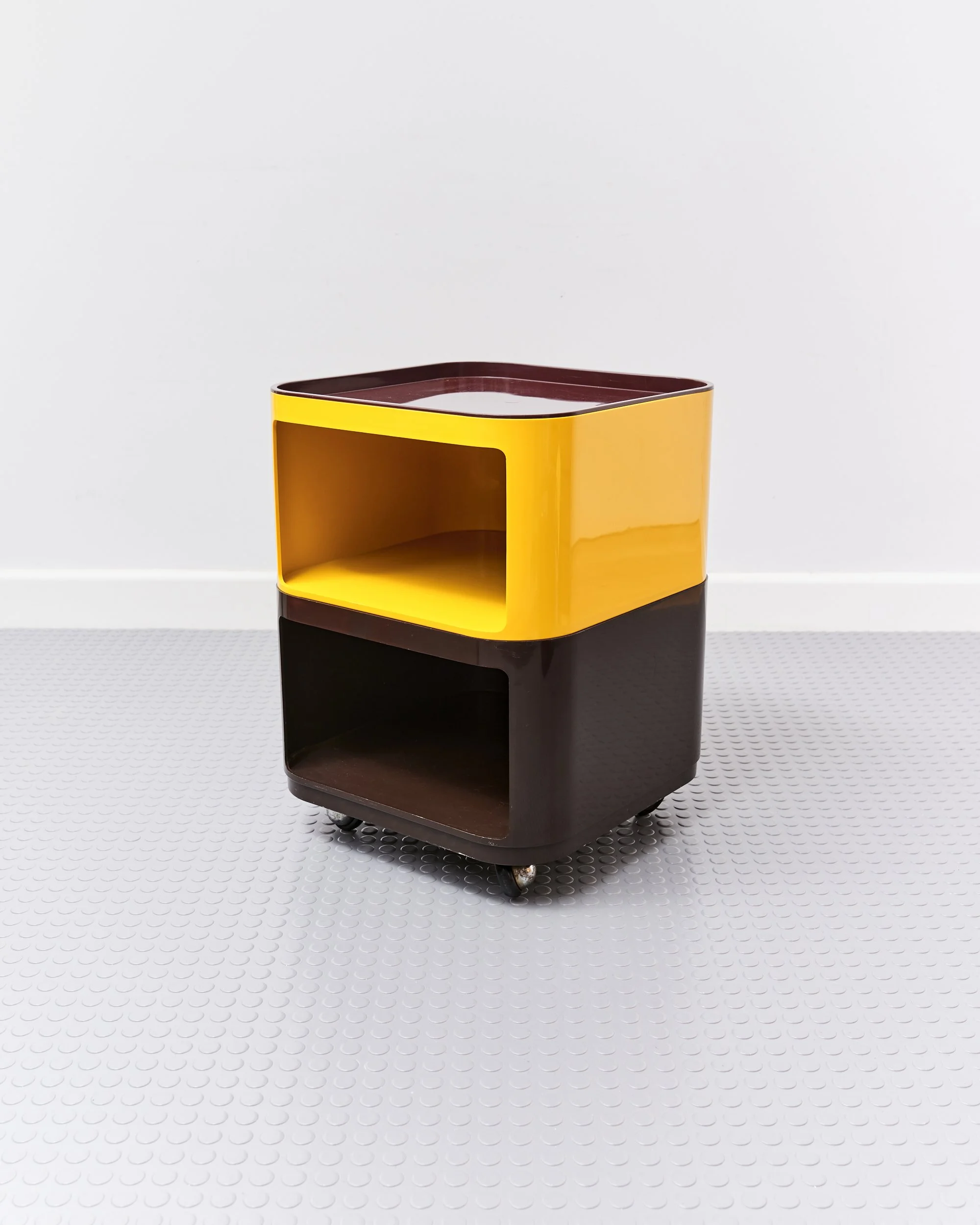 componibili.storage.unit.anna.castelli.kartell.1960.brown.yellow.space.age 3.jpg