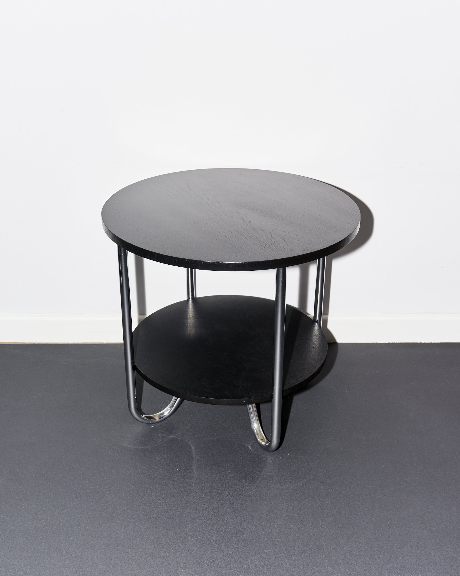 bauhaus.side.table.chrome.wood.black.1930.marcel.breuer.functionalist.1950.mcm 3.jpg
