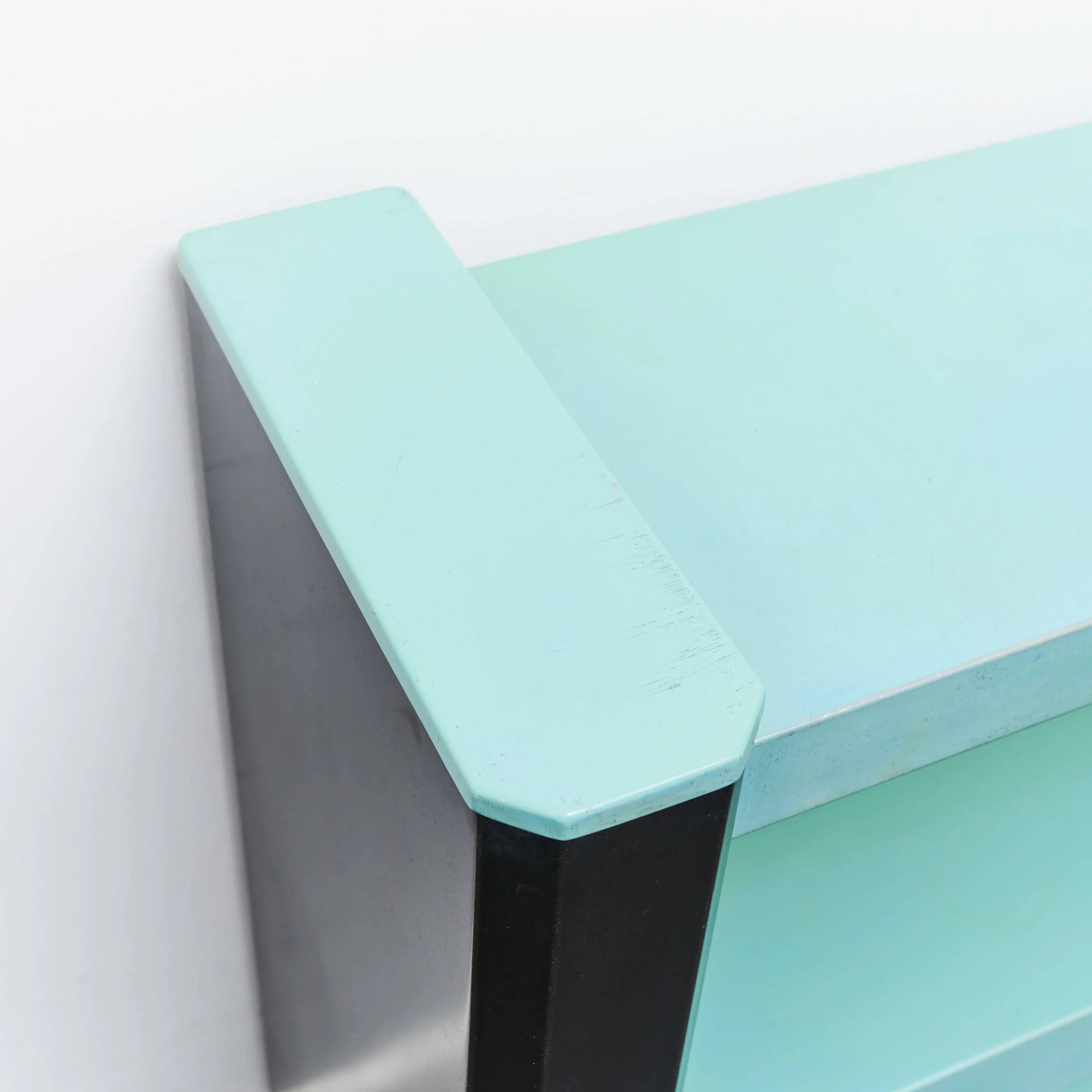 art.deco.sheet.metal.bookcase.shelving.shelf.black.turquoise.1930.bauhaus 5.jpg