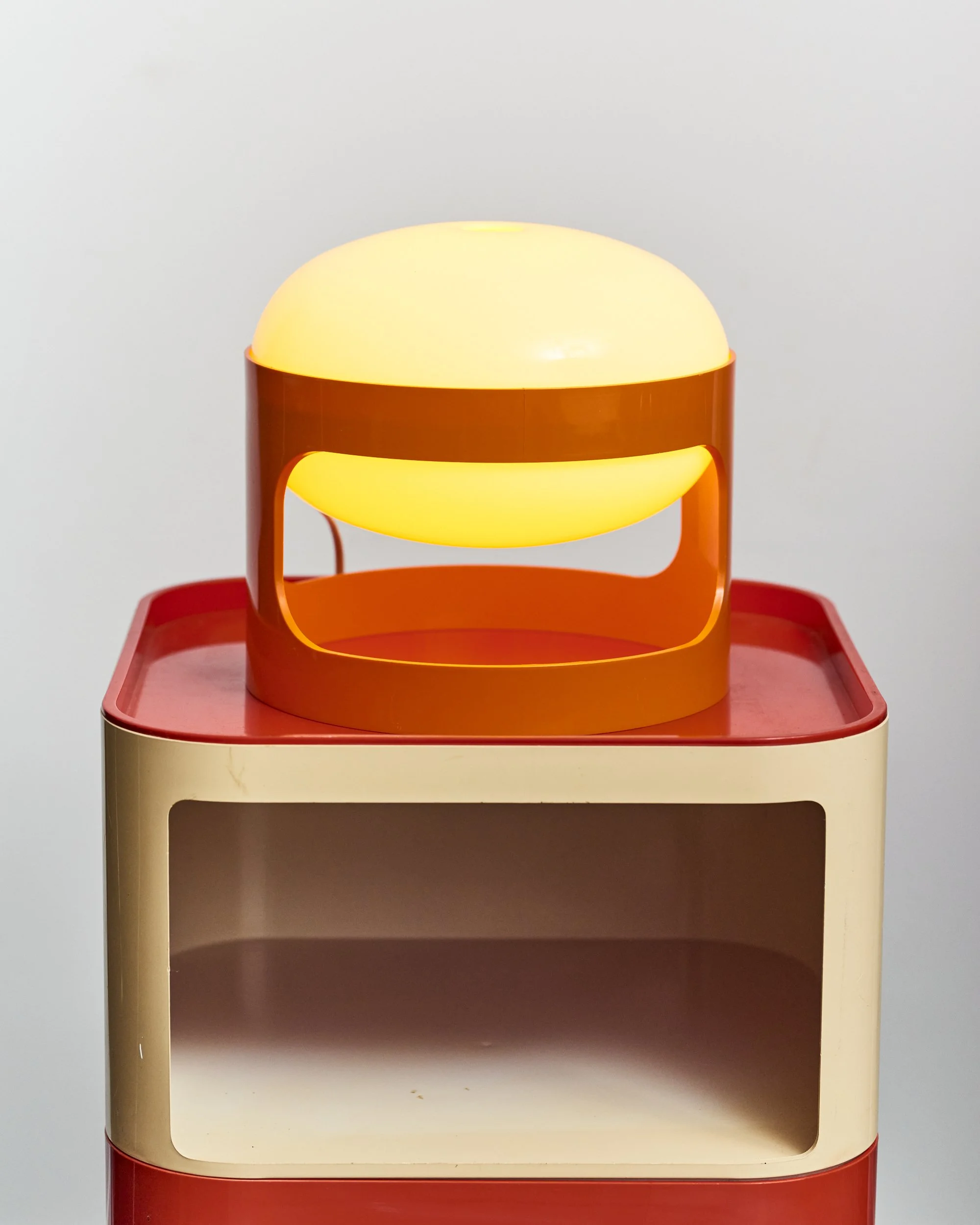 joe.colombo.kd27.kd28.table.lamp.orange.husqvarna.kartell.1970 2.jpg