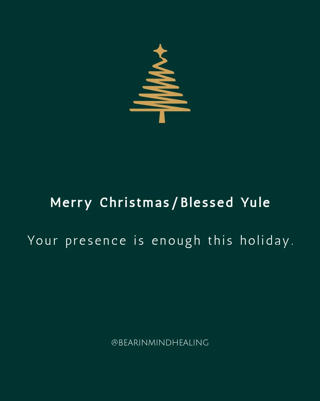 ⬇️Read Caption Below⬇️⁠
⁠
The holidays can stir a lot of feelings - joy, nostalgia, grief, loneliness, or even relief.⁠
⁠
Today, remember:⁠
⁠
▪️ You don't need to perform happiness.⁠
⁠
▪️ You don't need to fix anyone else's emotions⁠
⁠
▪️ You don't n