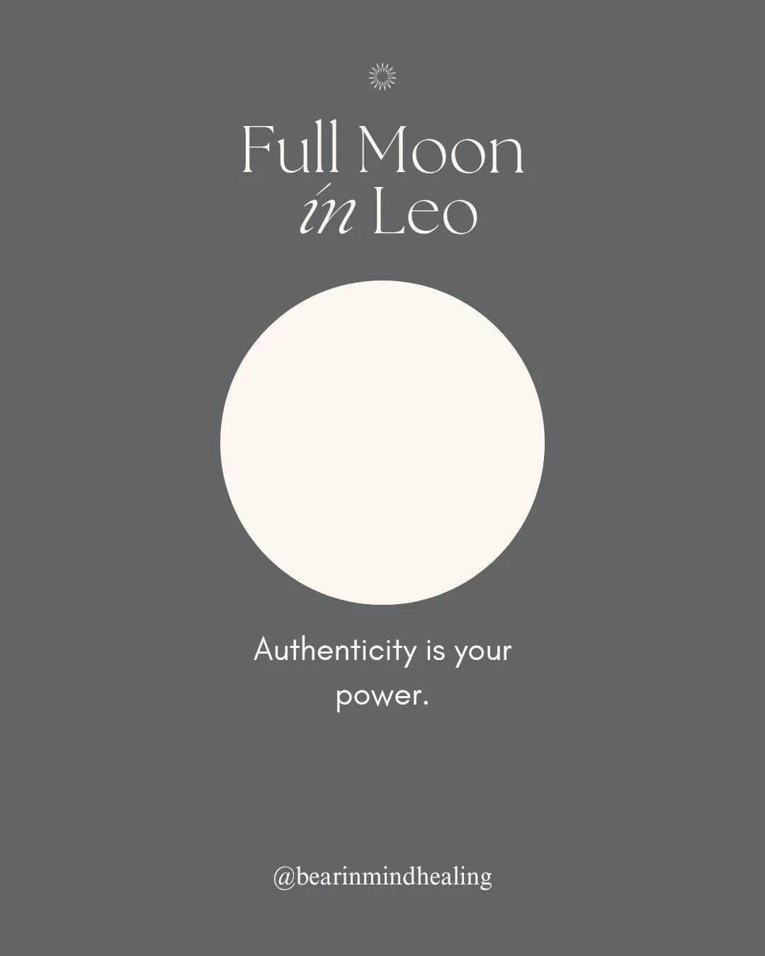 ⬇️Read Caption Below⬇️⁠
⁠
The Leo Full Moon illuminates themes of identity, expression, worth, and visibility.⁠
⁠
For those with trauma histories, being seen hasn't always felt safe.⁠
Love may have felt conditional.⁠
Attention may have come with expe