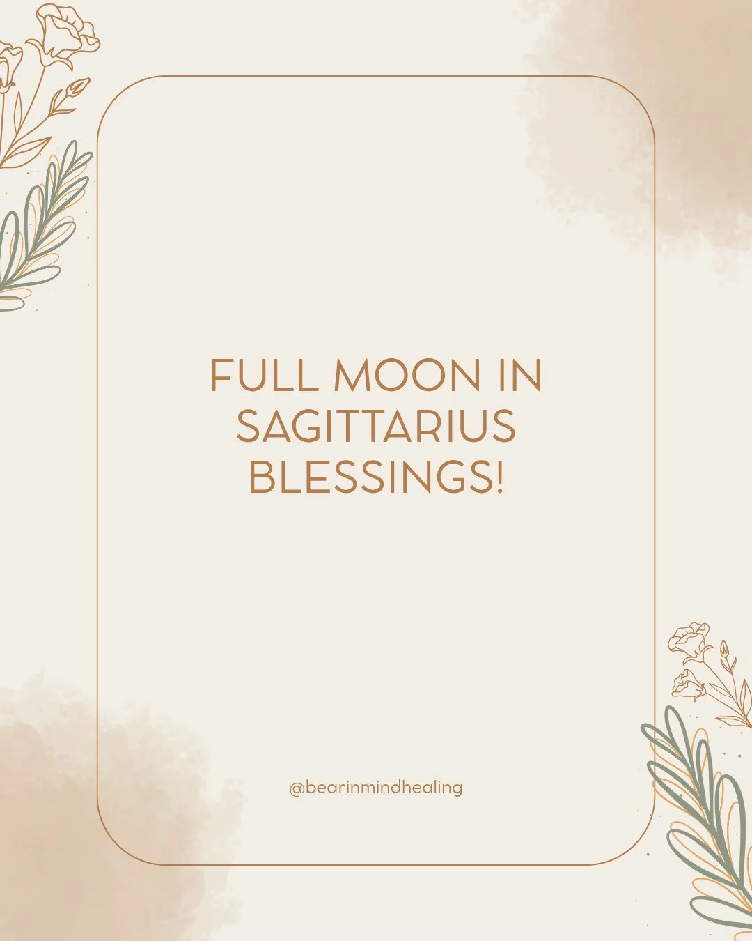 ⬇️Read Caption Below⬇️⁠
⁠
The Full Moon in Sagittarius invites reflection around truth, freedom, growth, and perspective.⁠
⁠
Sagittarius energy asks us:⁠
⁠
♐️Where are you limiting yourself?⁠
♐️What beliefs are ready to shift?⁠
♐️What would happen if