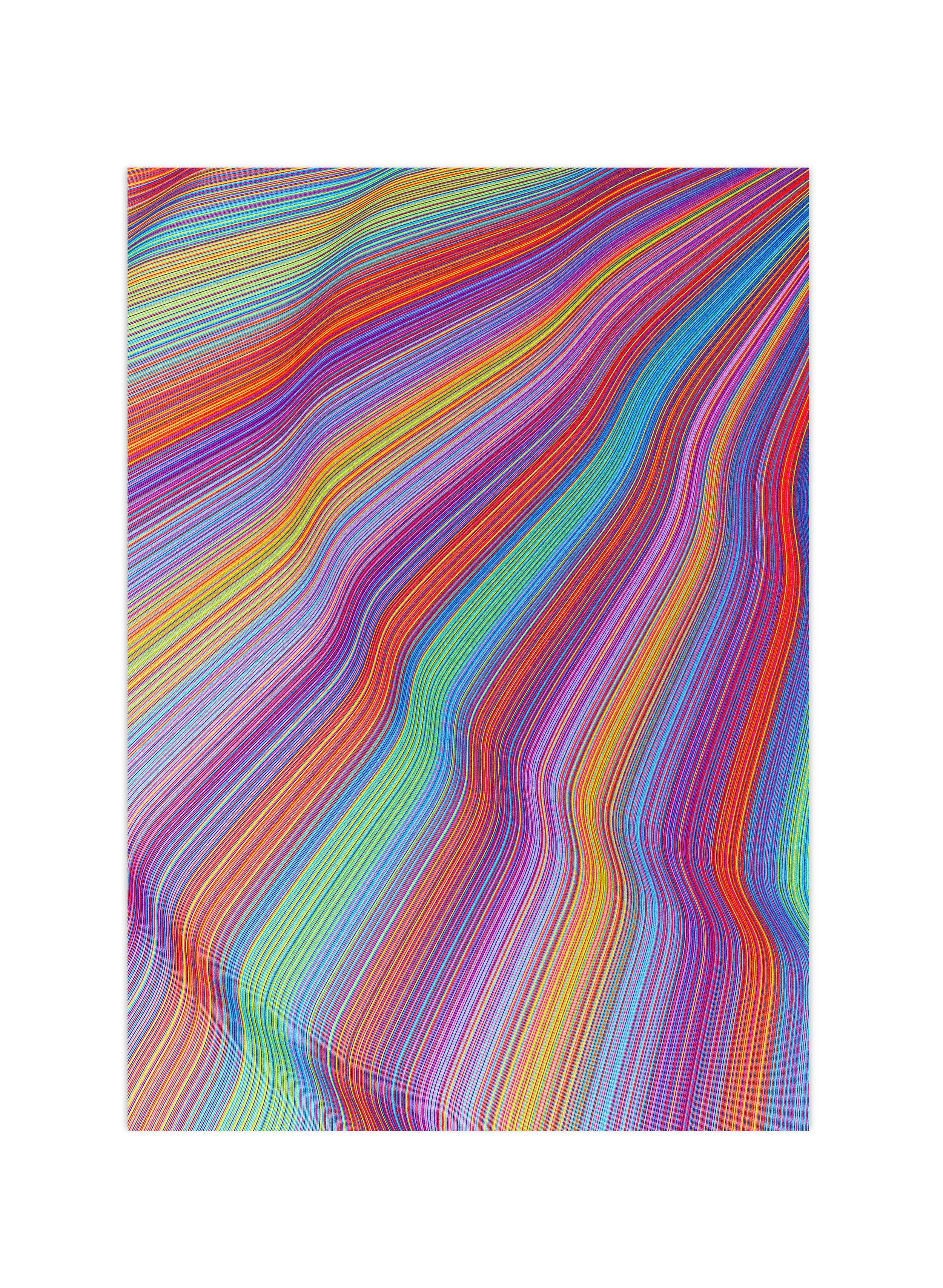 Luminous Drift — Pen Original — 2026