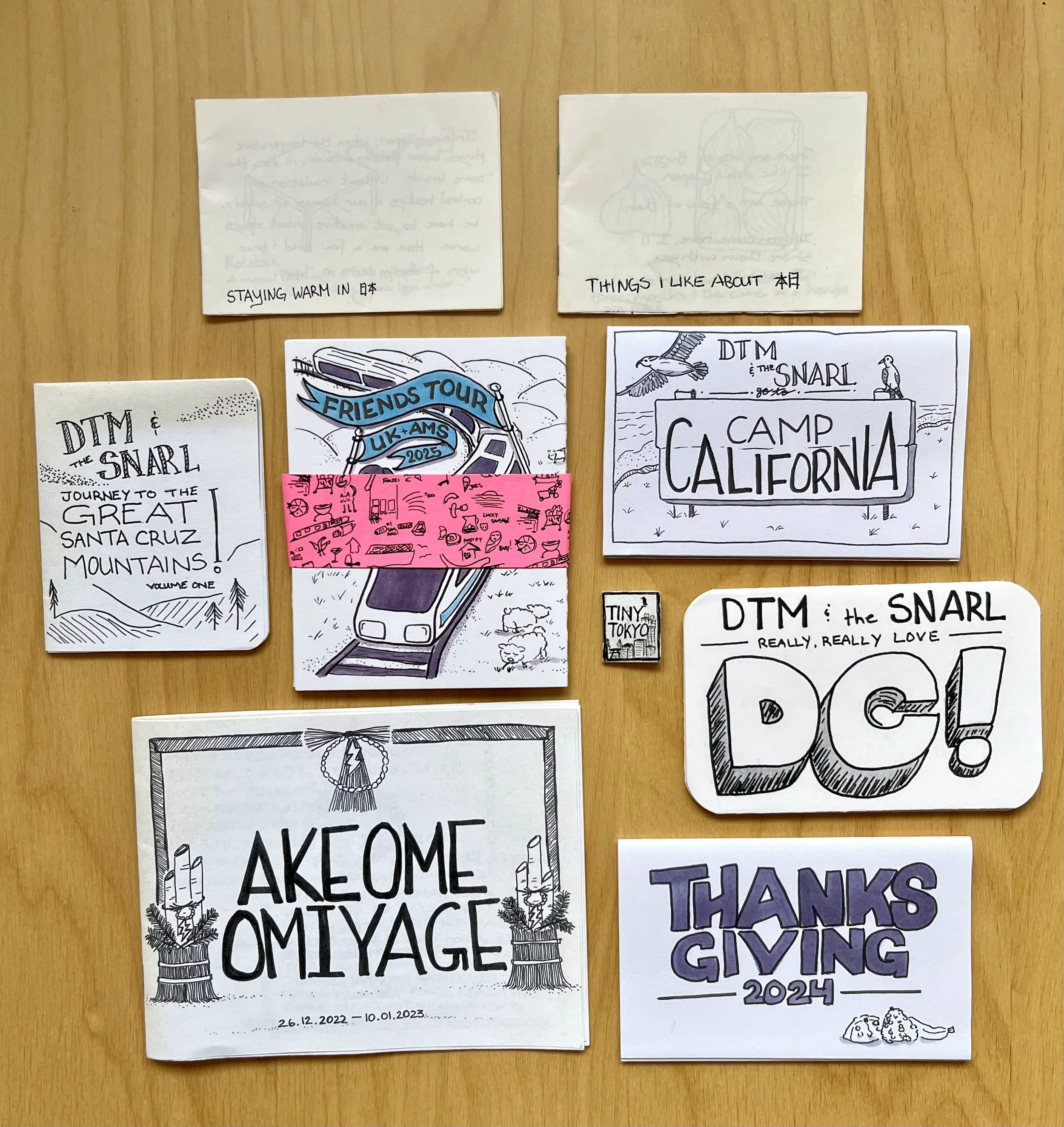 Travel Zines Part Two: The DTM Editions Archive