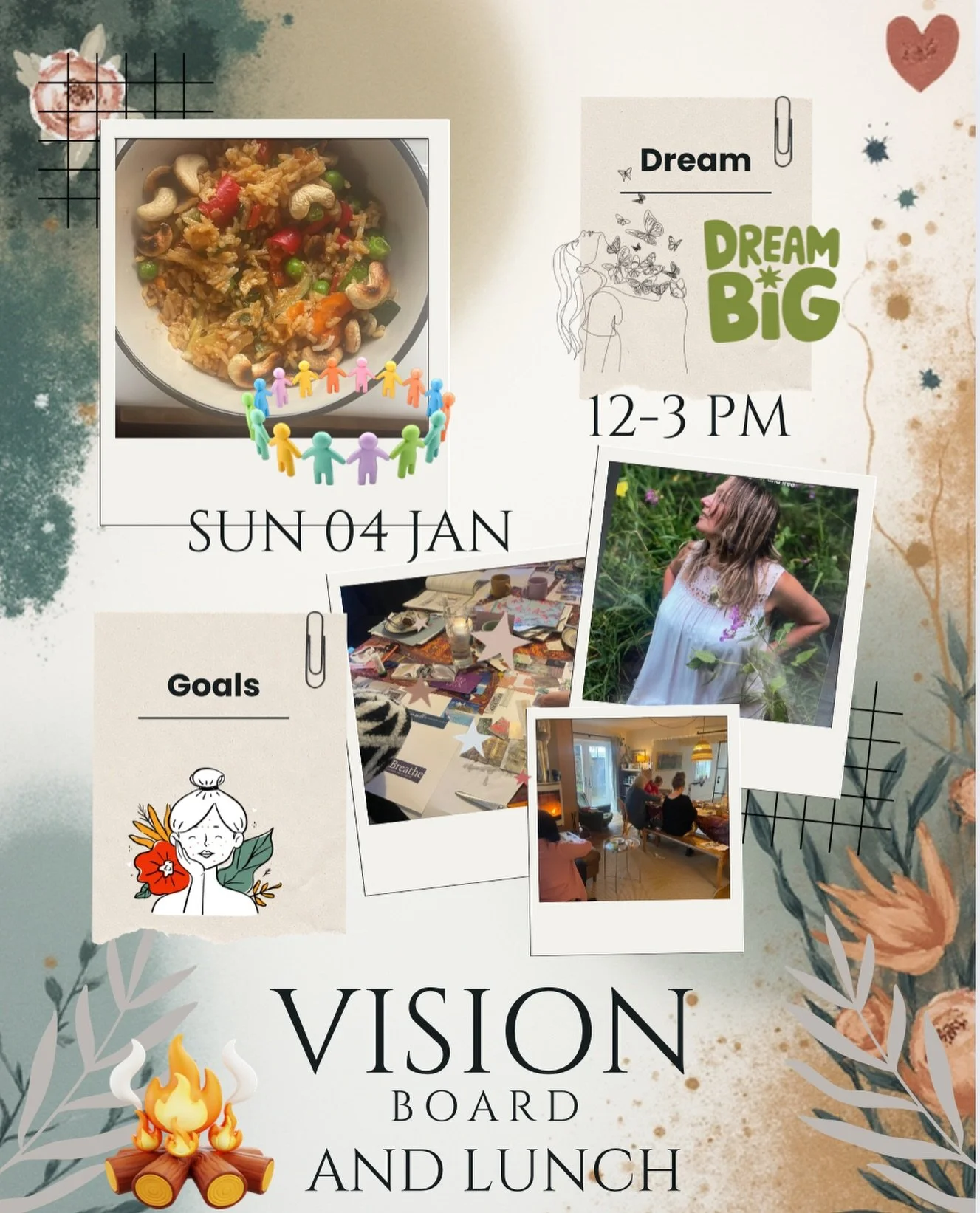 This will be my second Vision Board gathering of the season.
I always  hold these between Samhain and Midwinter, a naturally reflective time - but this one is for those who missed the first&hellip; and for those who love a gentle January kick-start ✨