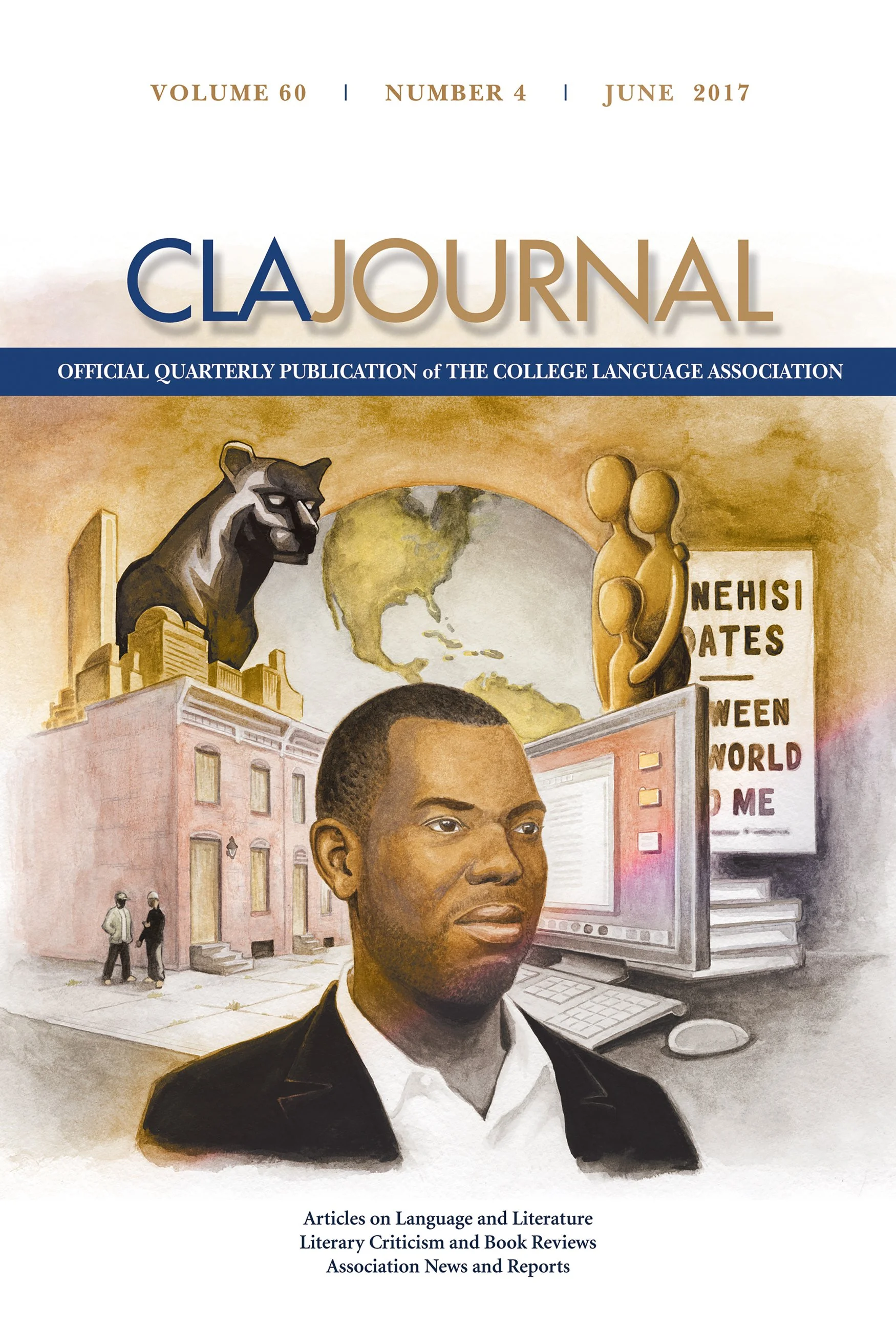 CLA Journal Cover Illustration - Watercolor