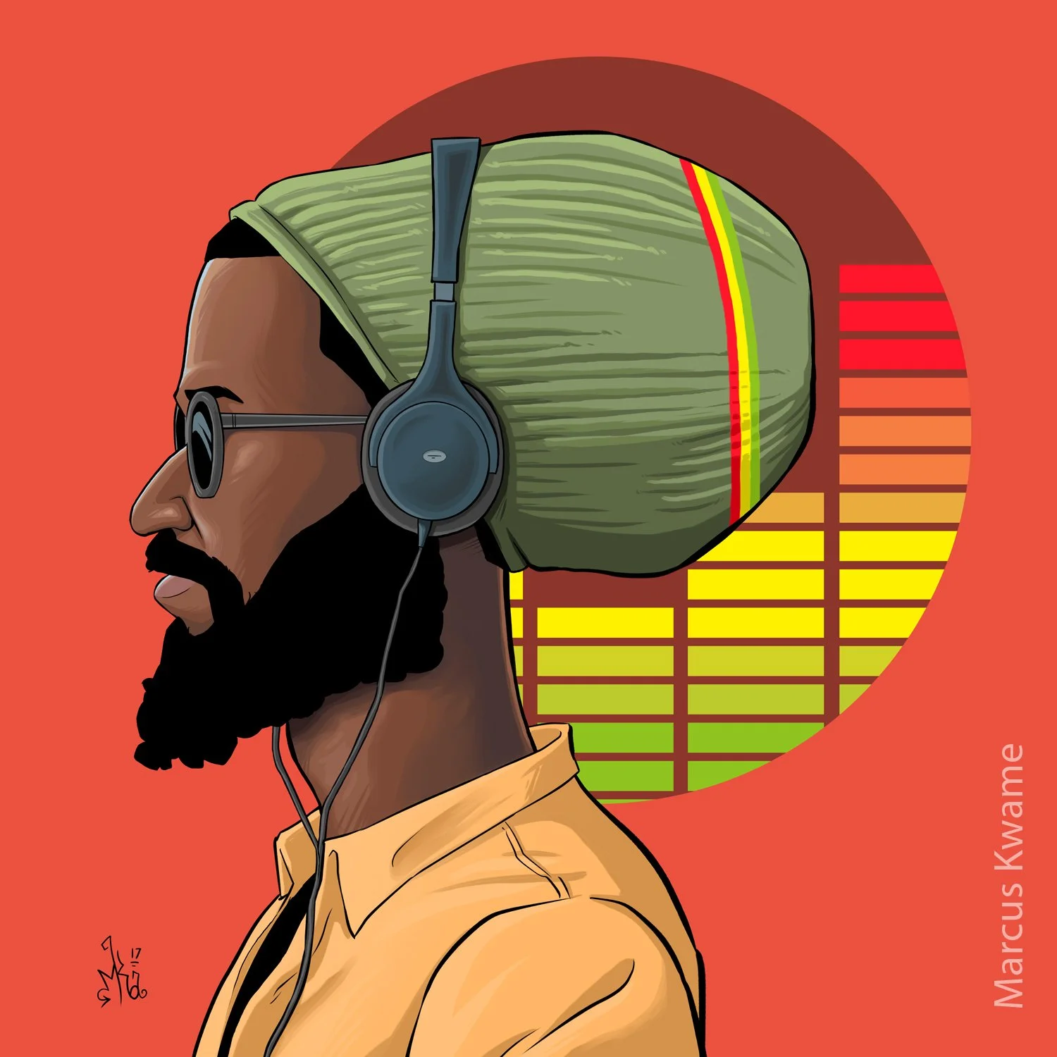 Trevor - Ink on Paper/Digital Color