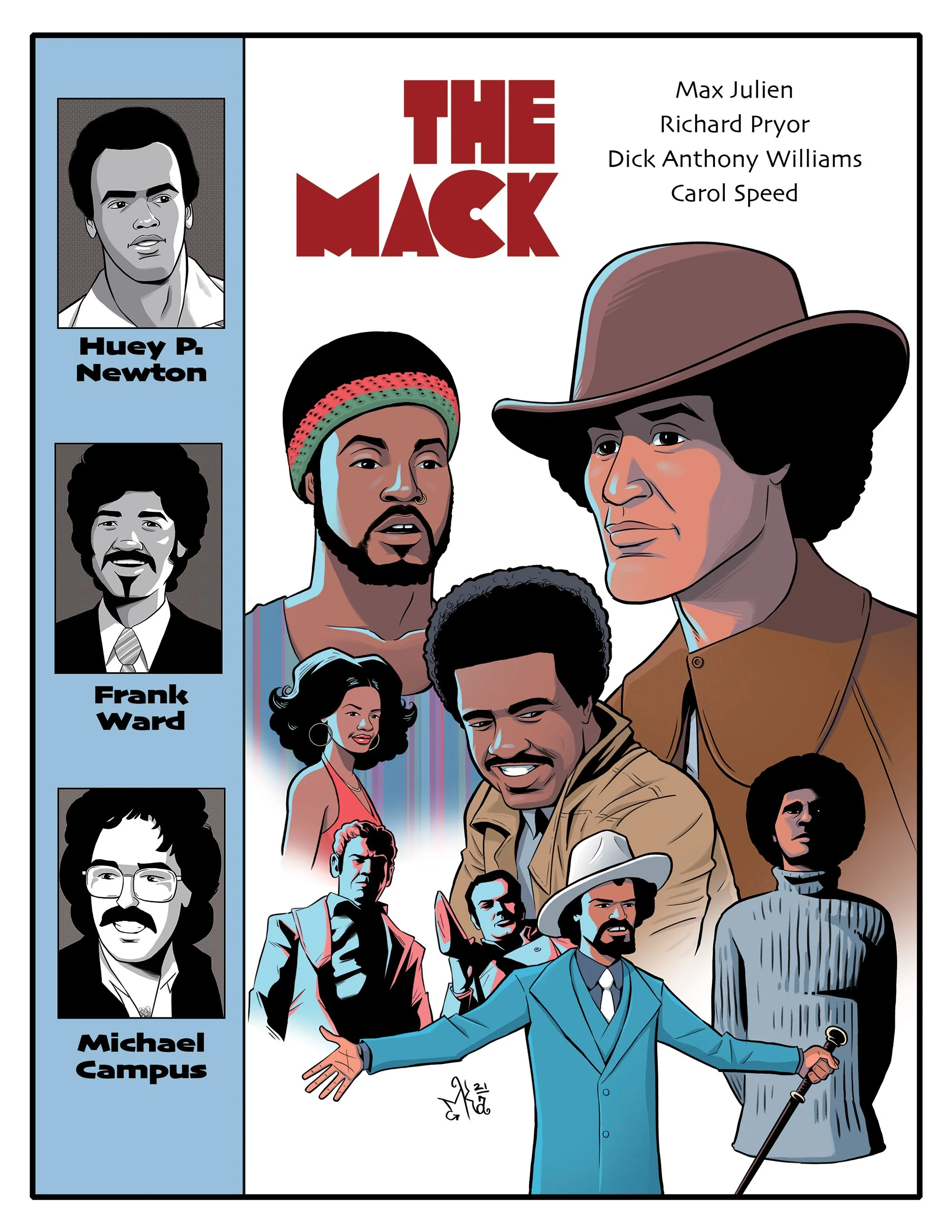 The Mack Illustration for Badazz Mofo Compendium
