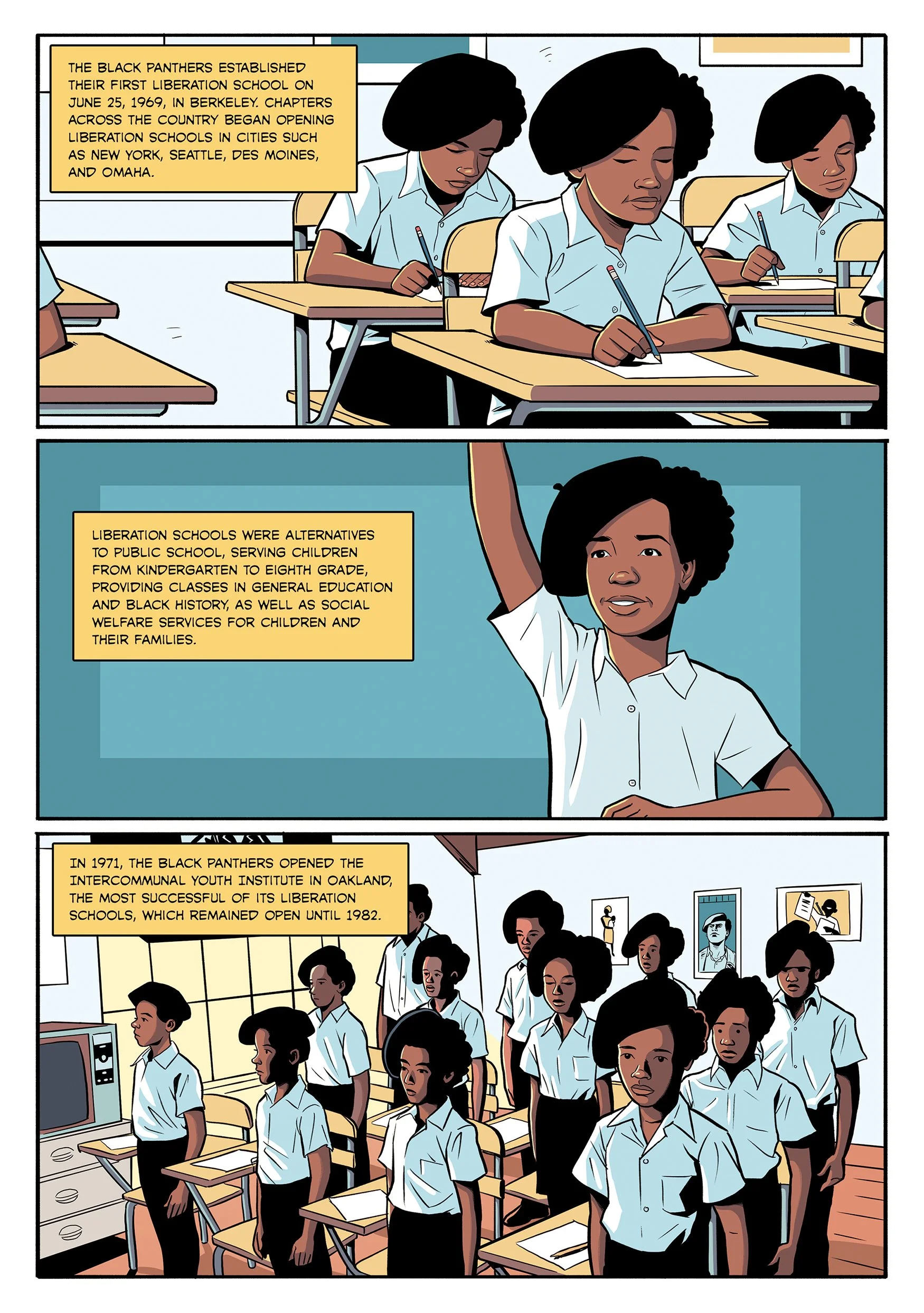 Page from The Black Panther Party