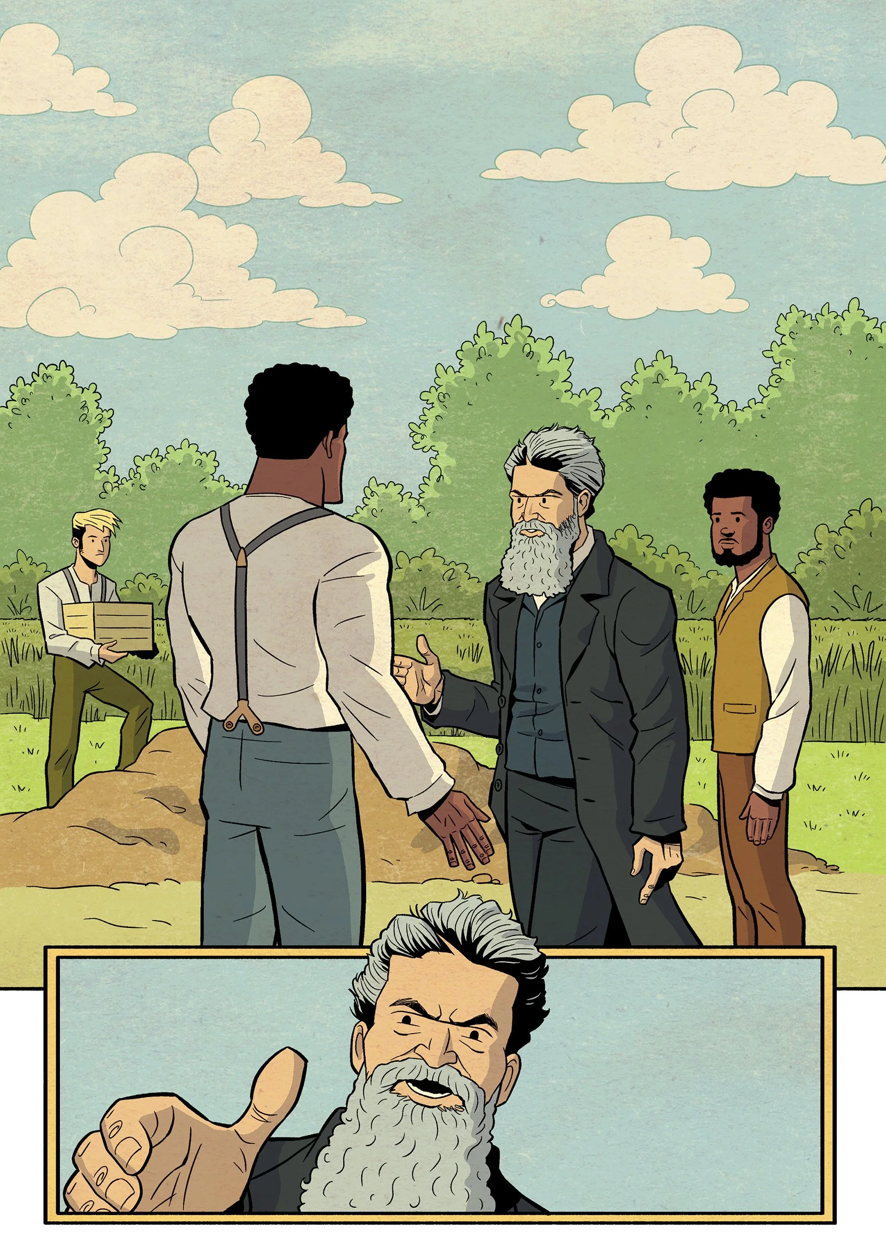 Page from Big Jim and The White Boy