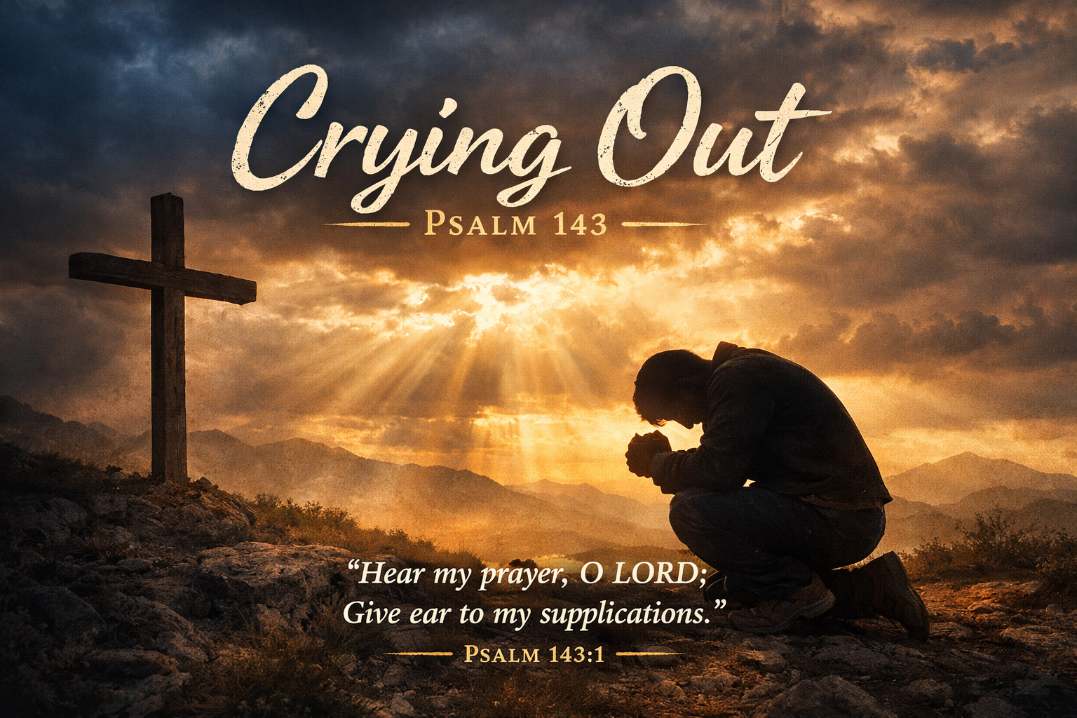 Crying Out - Psalm 143