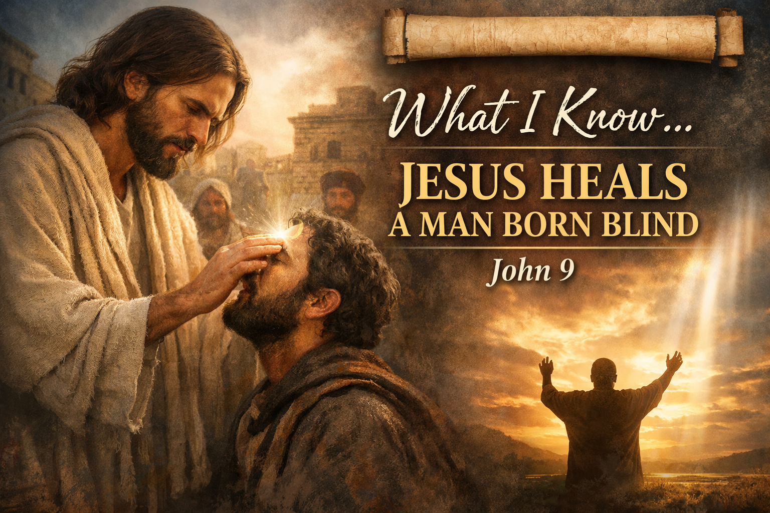 What I know... Jesus Heals a Man Born Blind