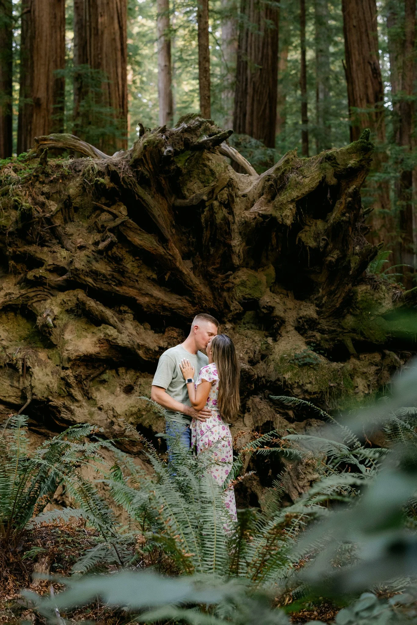 redwood surprise engagement 