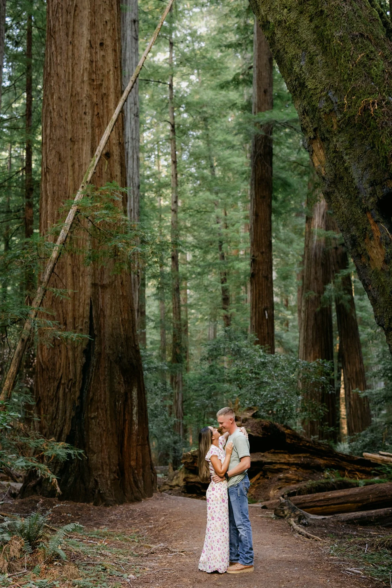redwood surprise engagement 