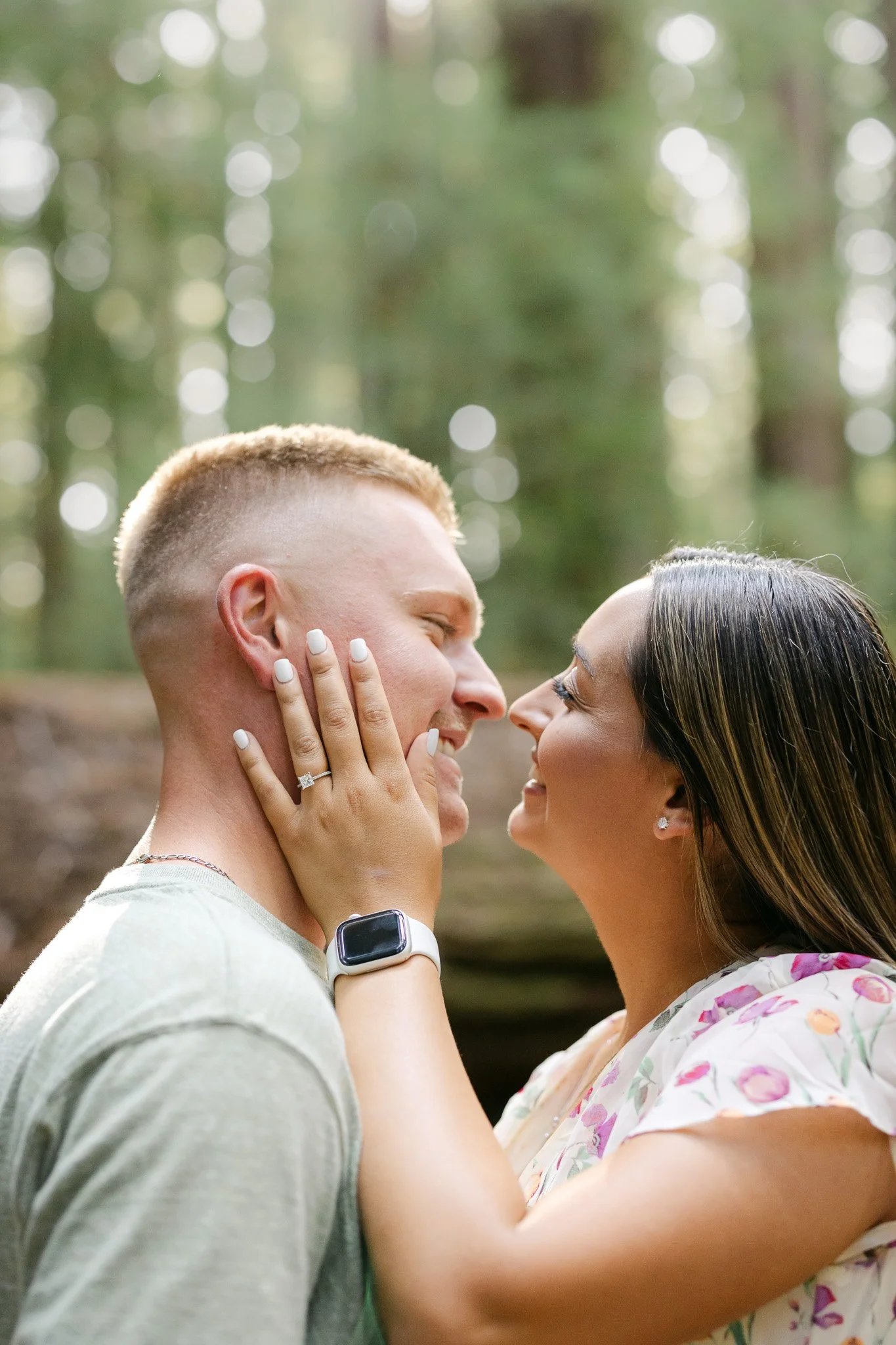 redwood surprise engagement 