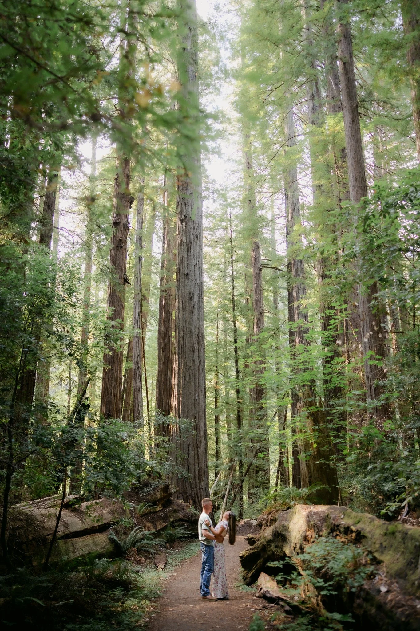 redwood surprise engagement 