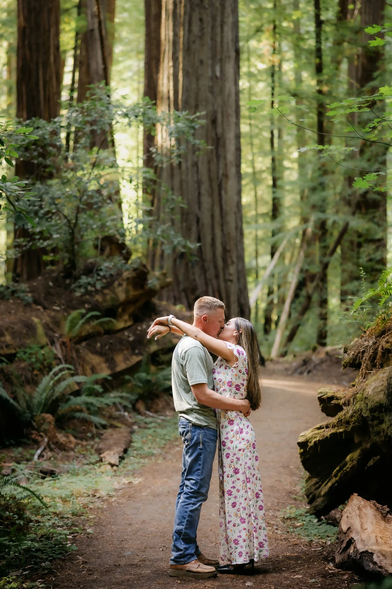 redwood surprise engagement 