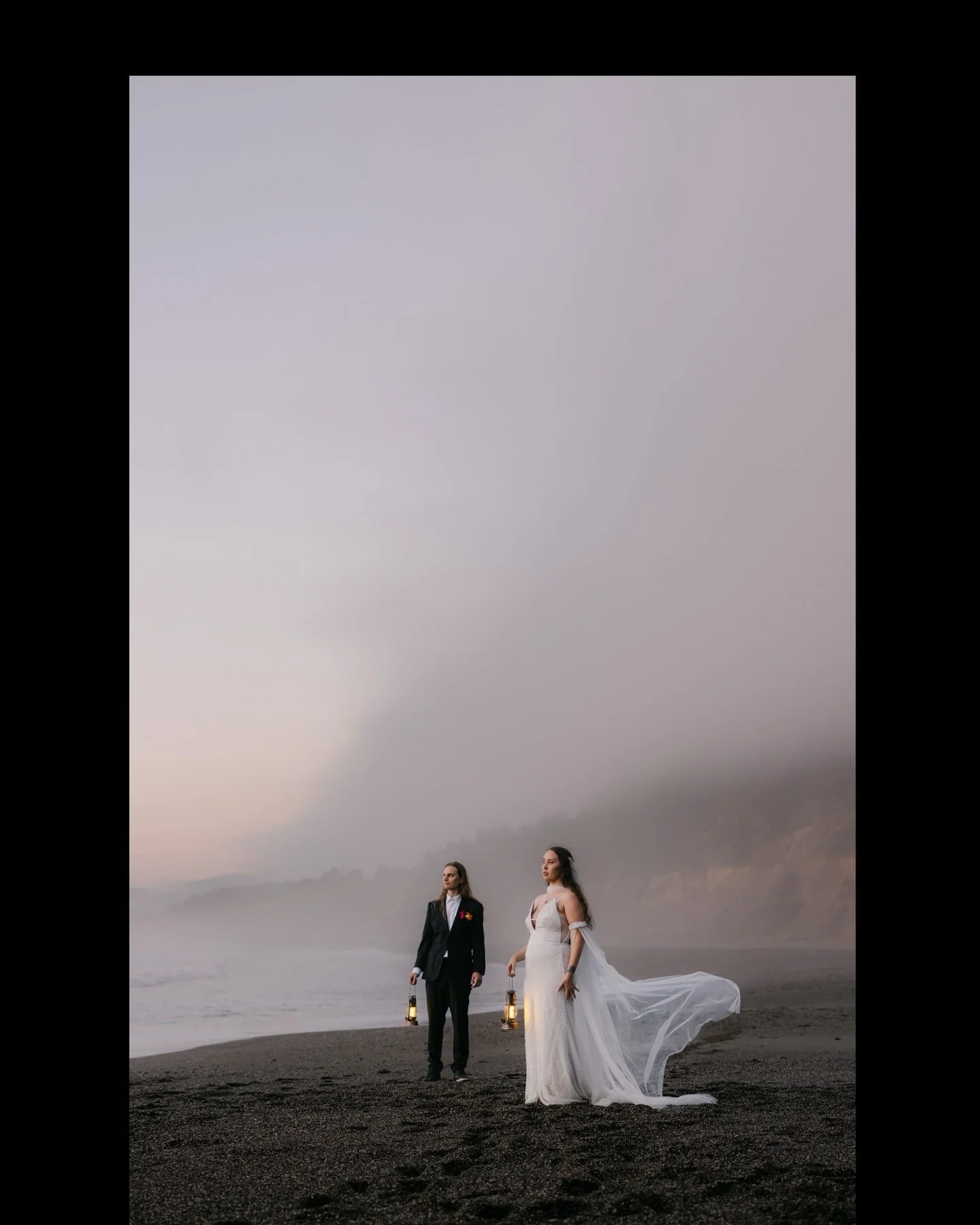 When Ray and  Riki chose me as their elopement photographer, I couldn&rsquo;t have been more thrilled. 🤍

Their Trinidad, California elopement at Wedding Rock and the beach below felt straight out of Lord of the Rings&mdash;ethereal, slow, intention