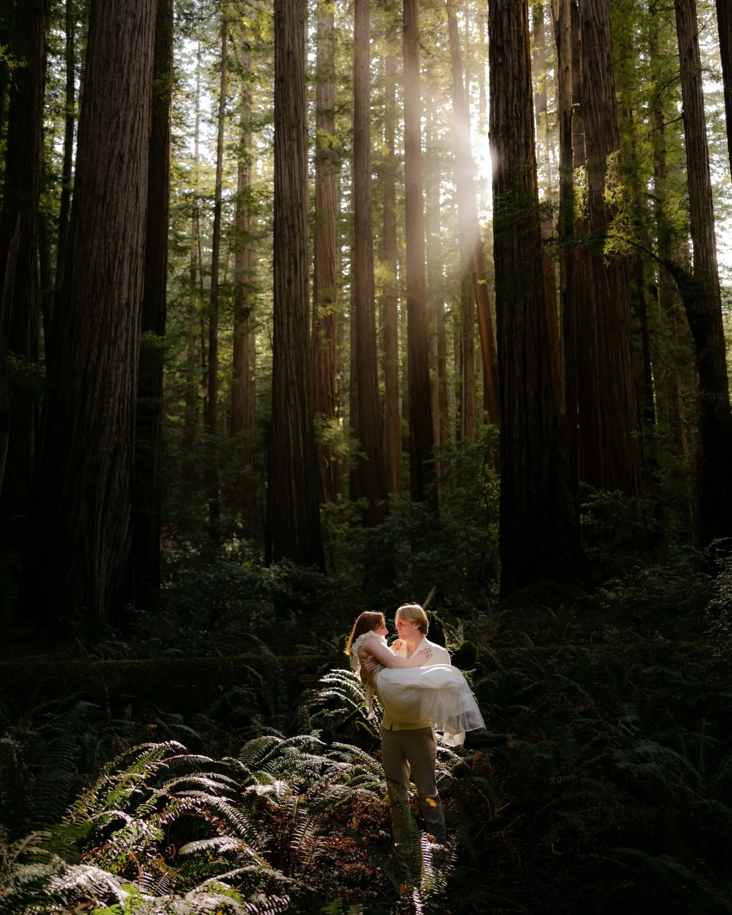 She said yes in the Avenue of the Giants. 🤍🌲✨

They&rsquo;ve been together for six years, and Jake knew it was time. They traveled all the way from Texas for this moment. Weeks before, he and I planned every detail&mdash;where they&rsquo;d walk, wh