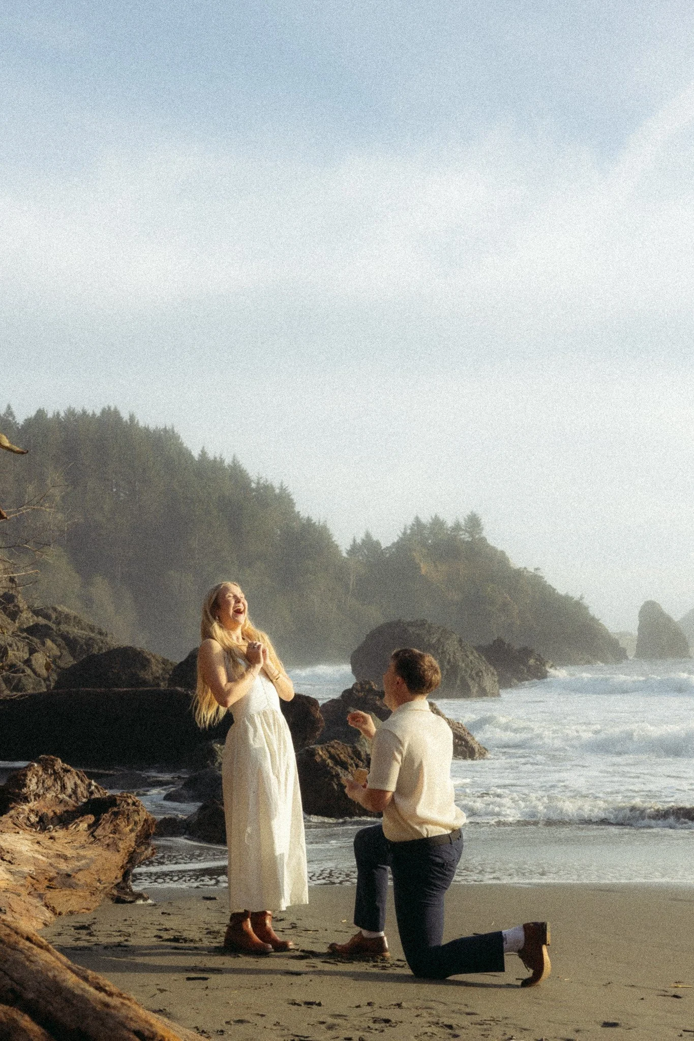 Surprise Engagement in Trinidad, California