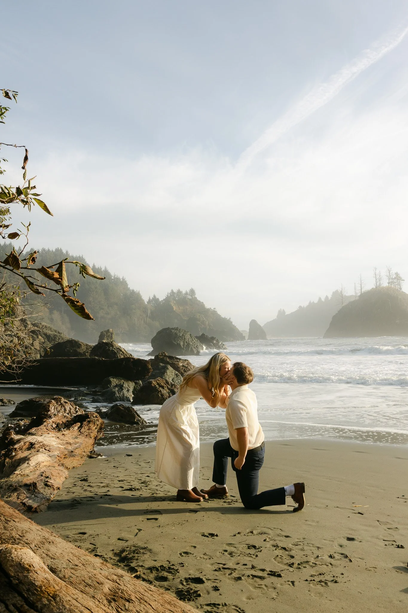 Surprise Engagement in Trinidad, California