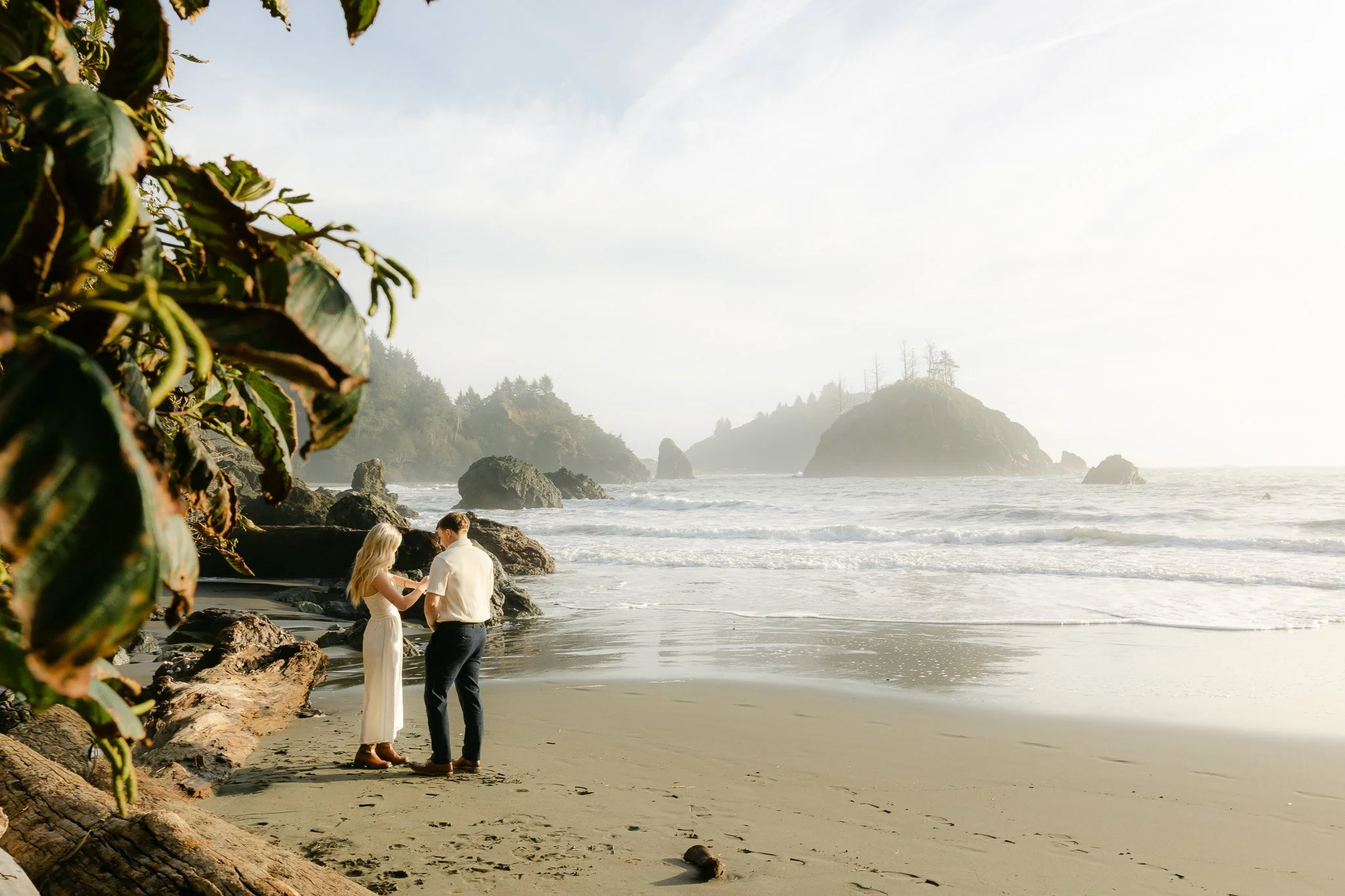 Surprise Engagement in Trinidad, California