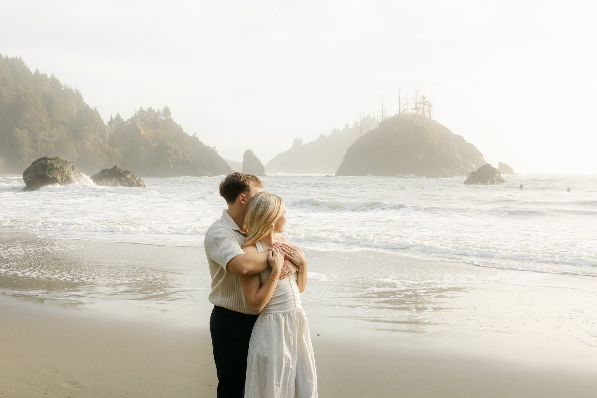 Surprise Engagement in Trinidad, California