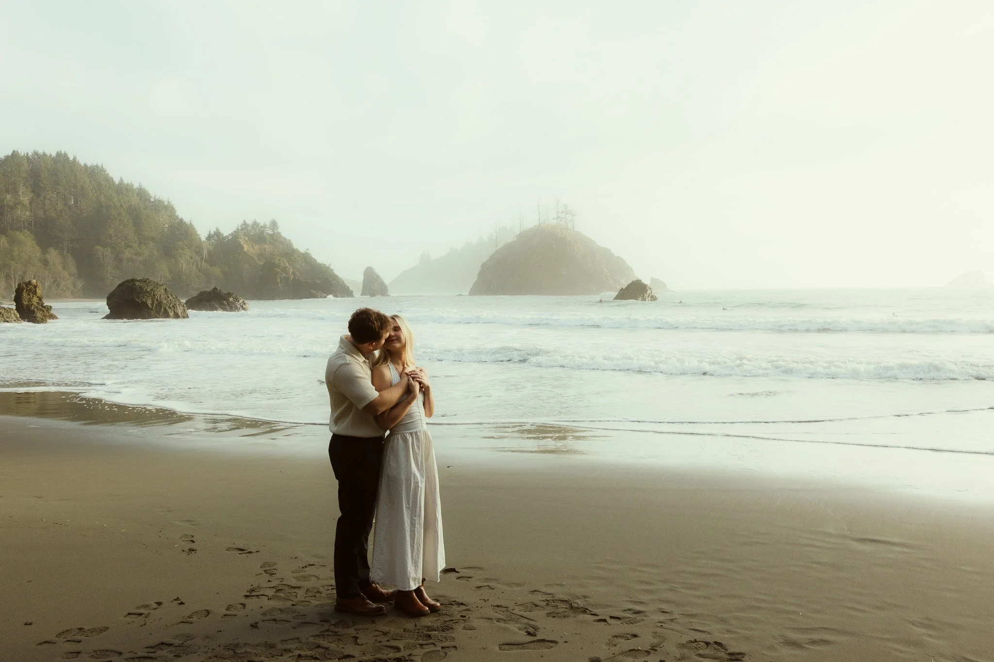 Surprise Engagement in Trinidad, California