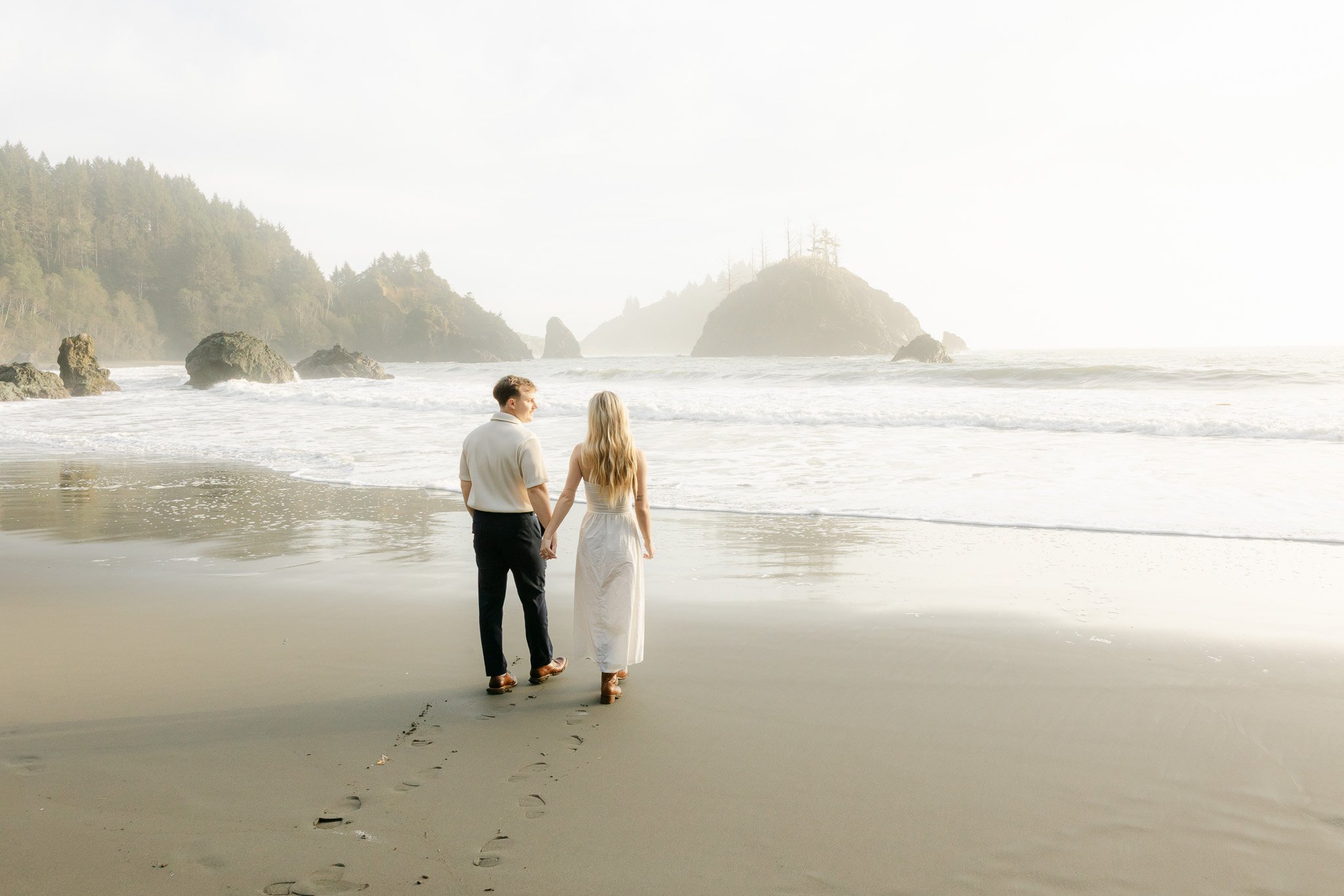 Surprise Engagement in Trinidad, California