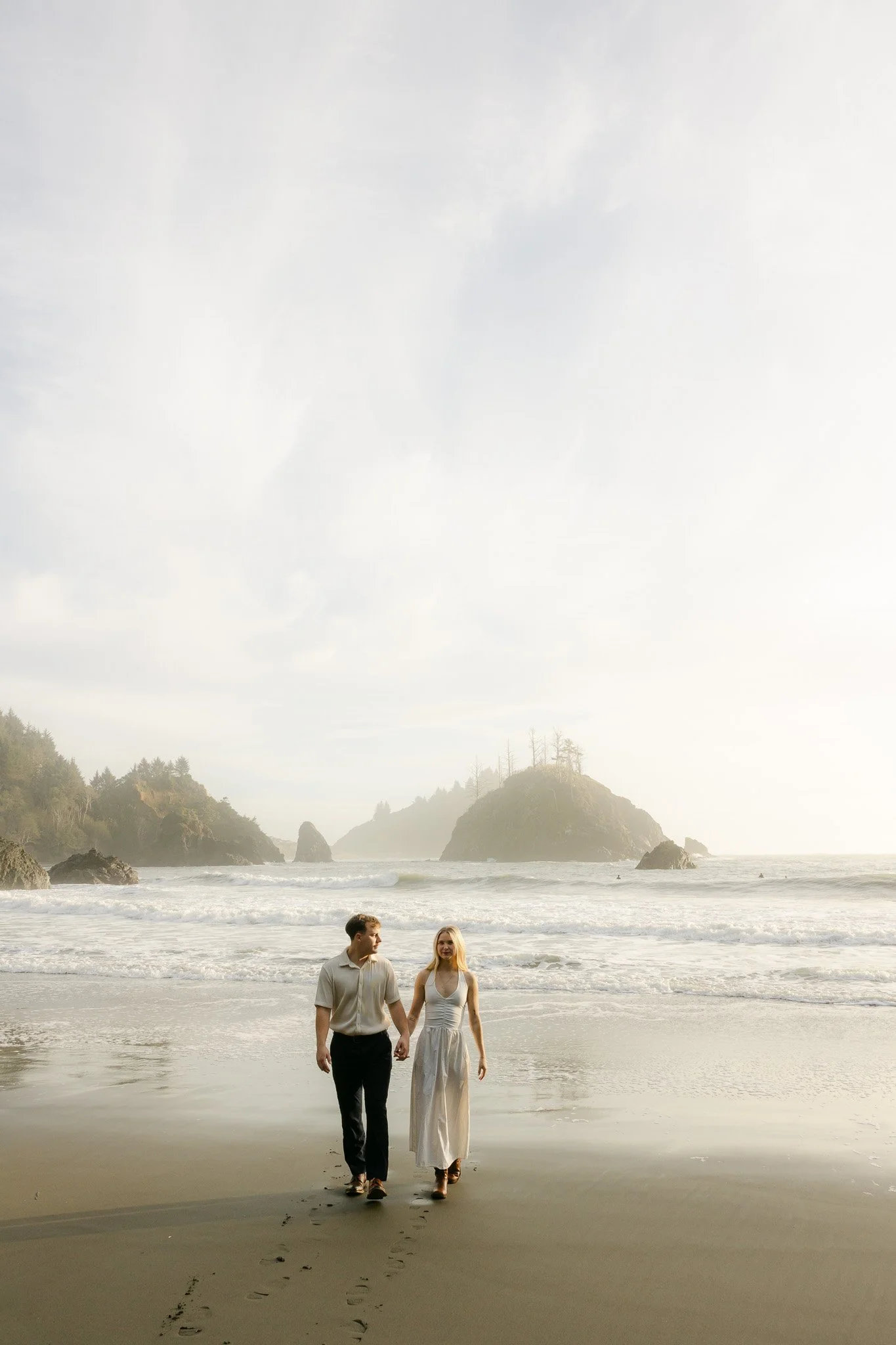 Surprise Engagement in Trinidad, California