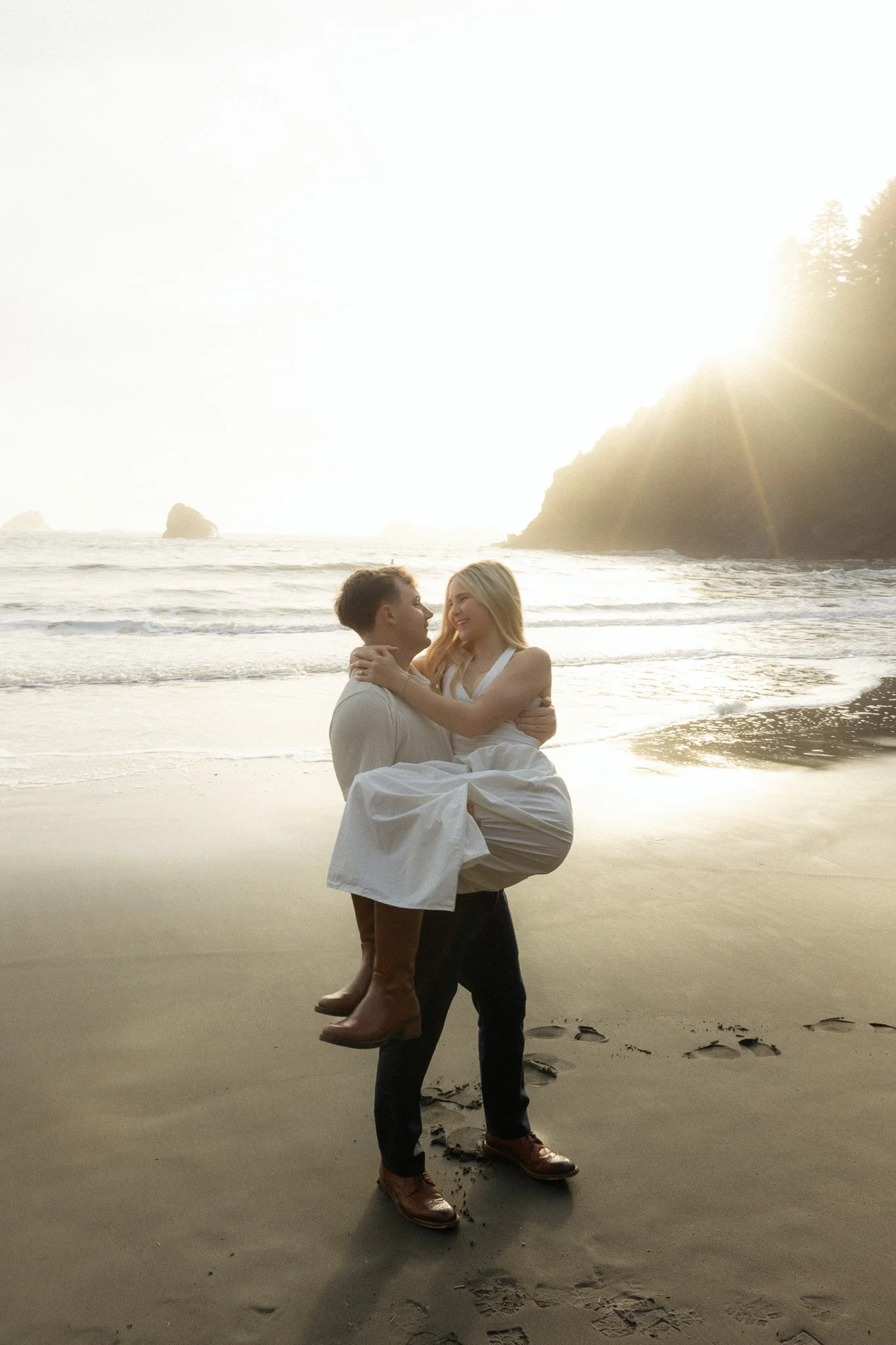 Surprise Engagement in Trinidad, California