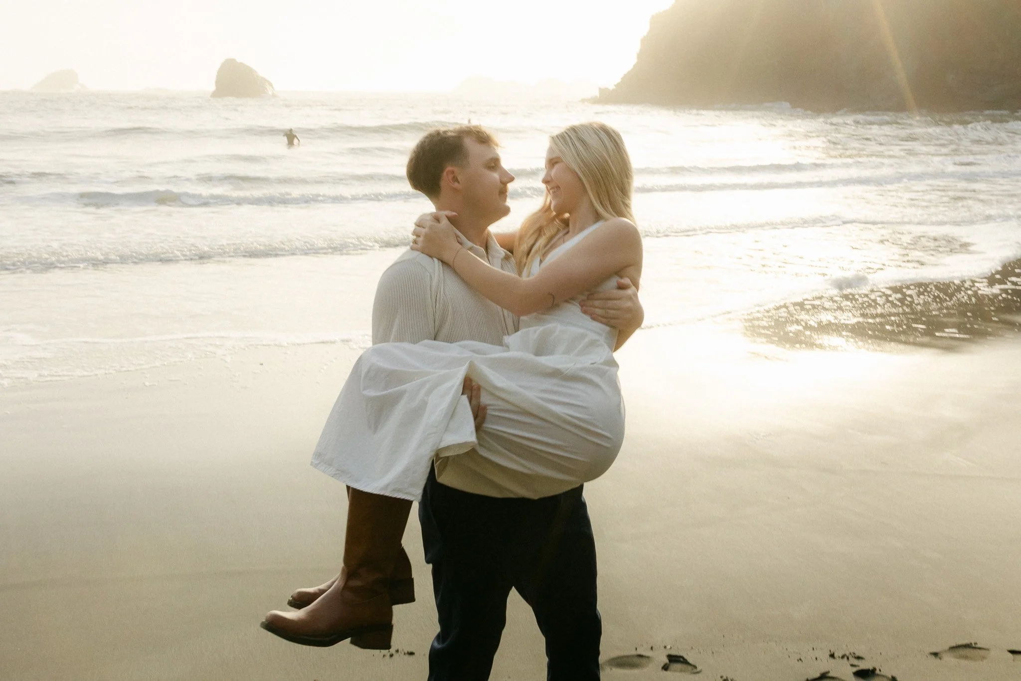 Surprise Engagement in Trinidad, California